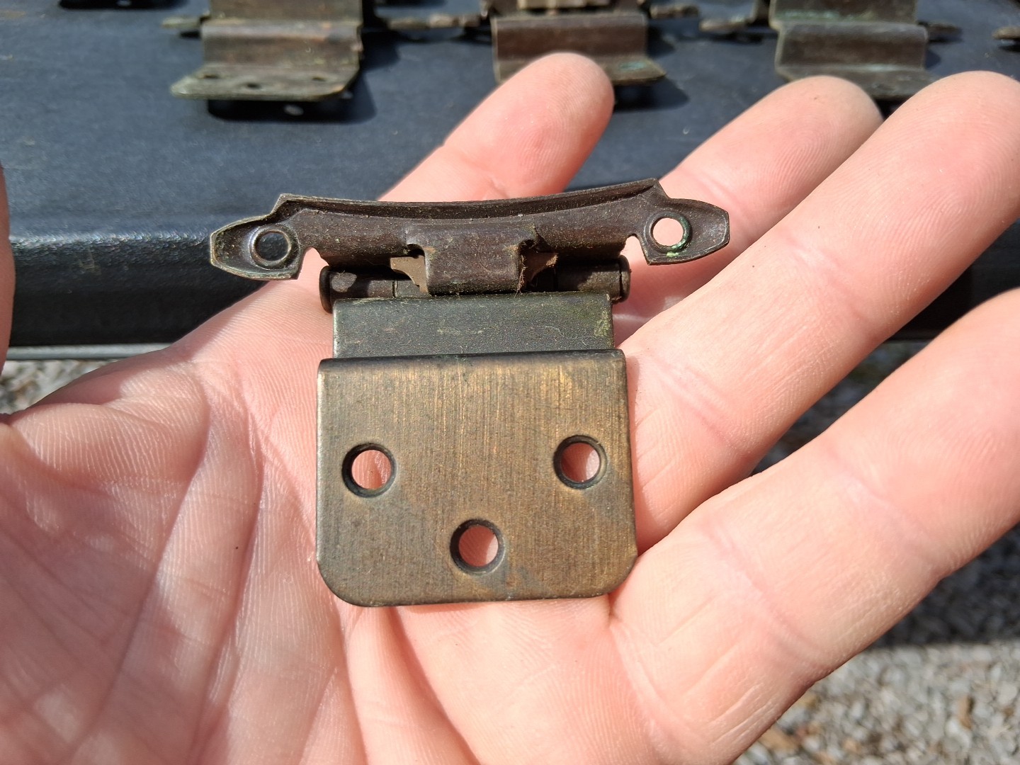 Lot Of Vintage Amerock Drawer Pulls Hinges