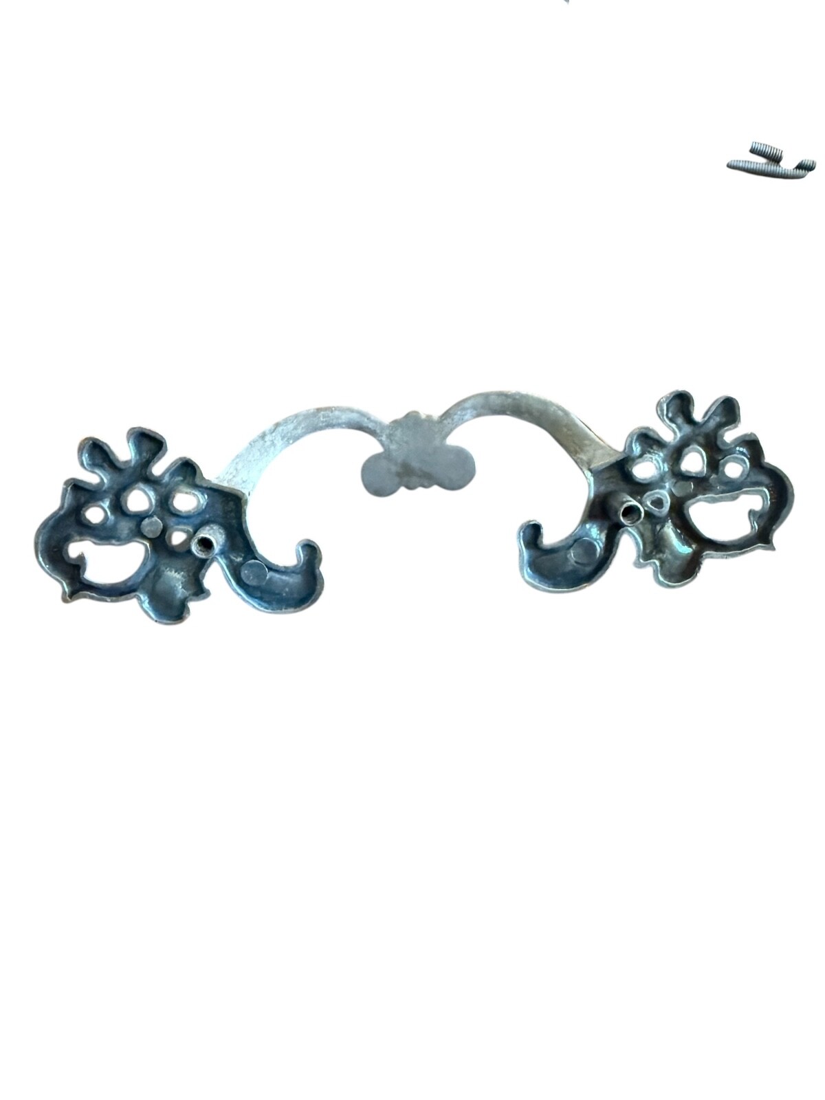 French Providential Brass 7″ Drawer Pull With Screws Set Of 2