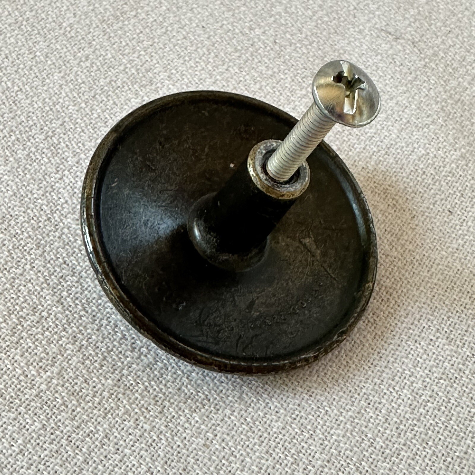 Ajax Zodiac Drawer Knob Brass Vintage Mid Century Dresser Drawer Pull MCM