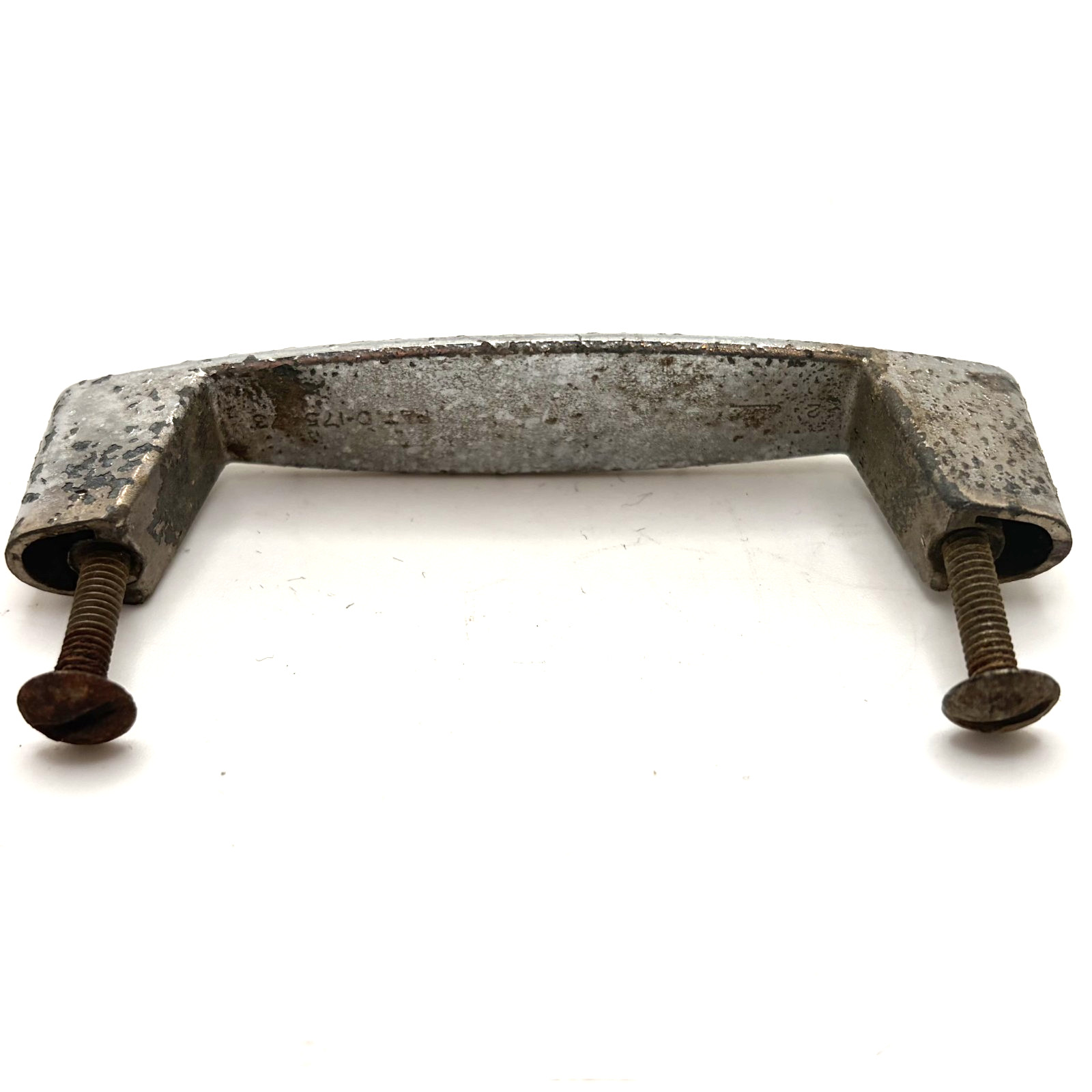 Ajax Drawer Pull Cabinet Handle Art Deco Chrome Vintage 175473