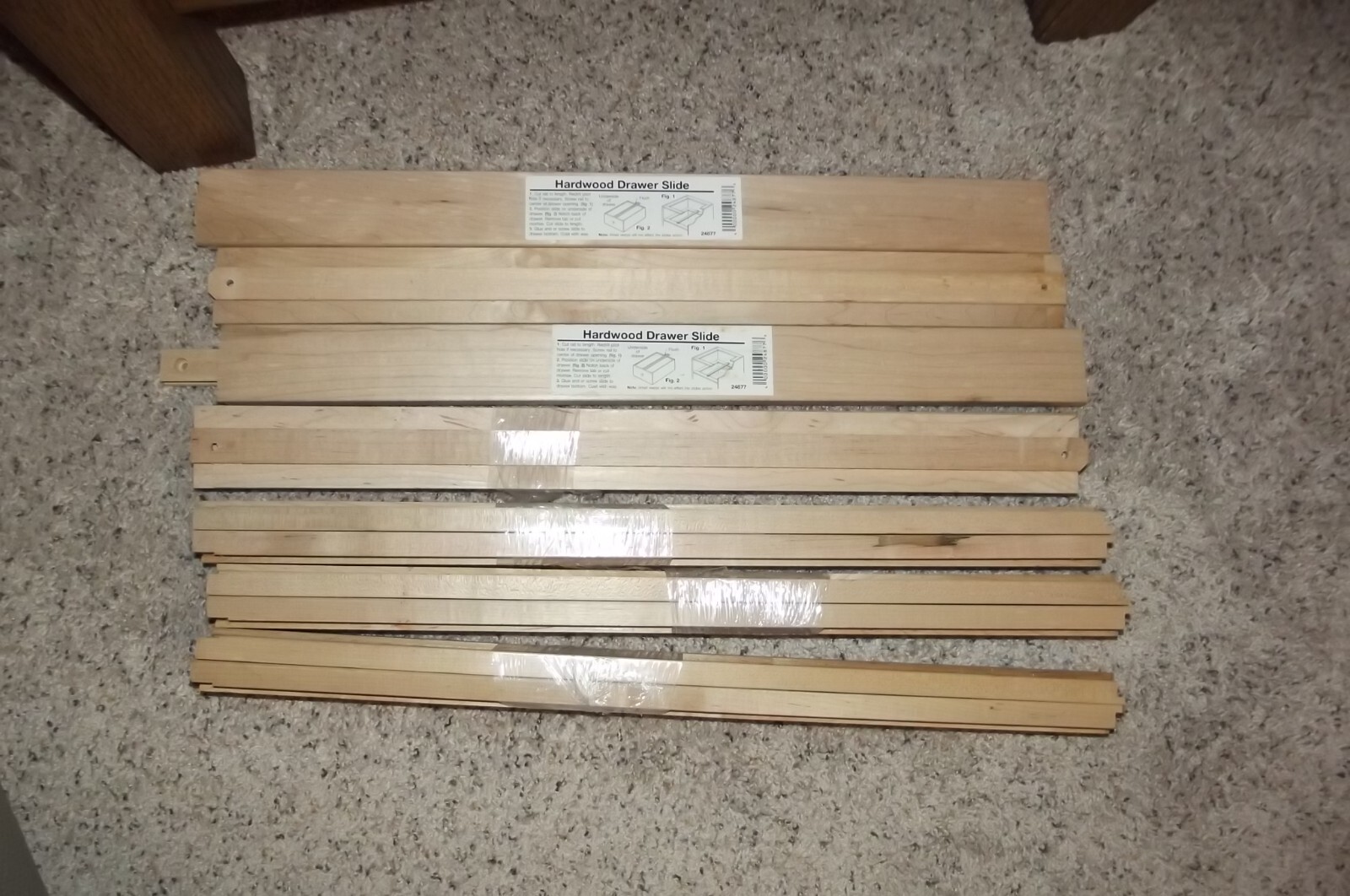 Rockler Classic Wood Center Drawer Slides