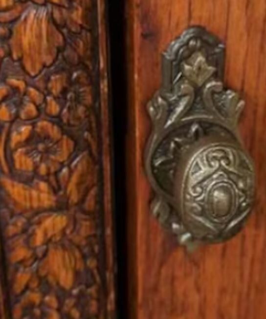Antique Brass Bronze Drawer Pull Hardware Handle Cabinet Door Knobs Metal Large