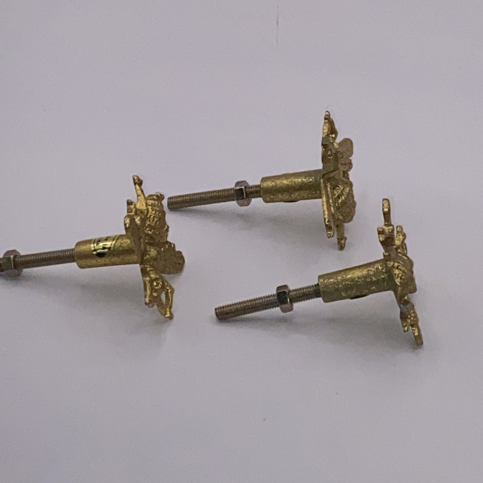Antique-Gold Metal Drawer Pulls Handles Bee Vintage-Brass Cabinet Door Knobs 4