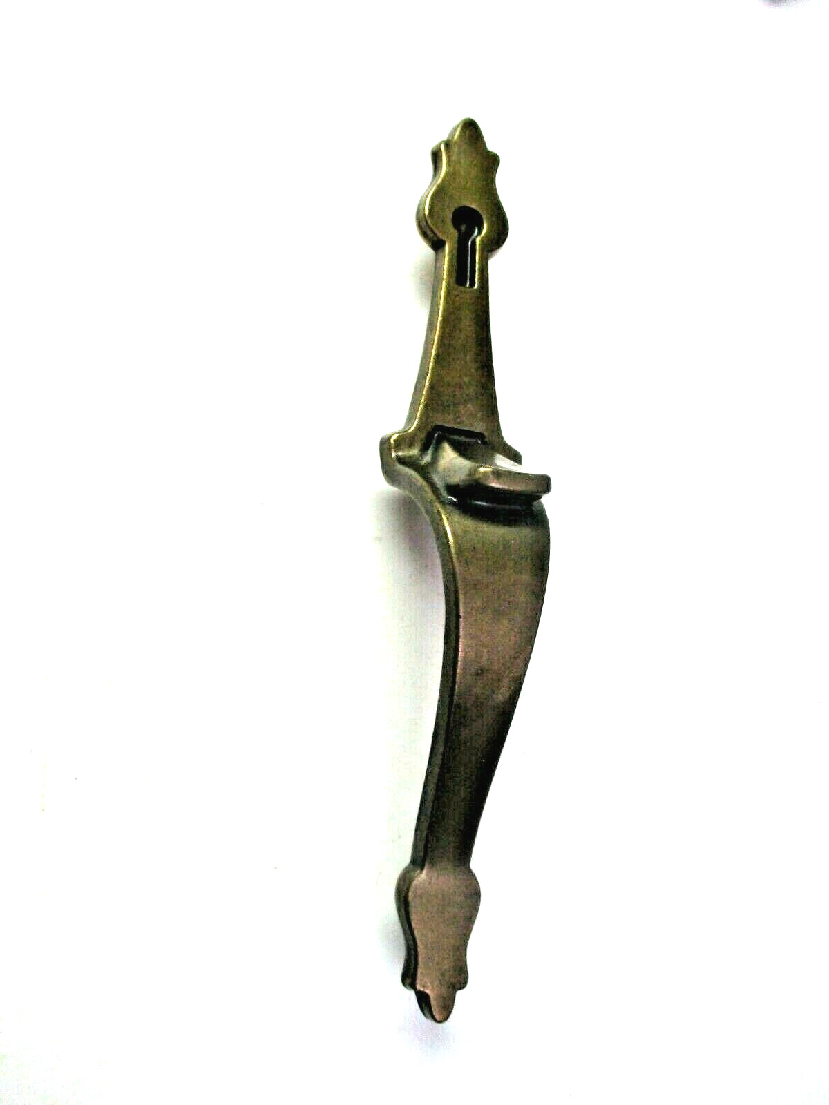 Amerock 315 Cabinet Door Thumb Pull Handle Dark Brass 3-1/16″ Centers 1 Vtg 1960