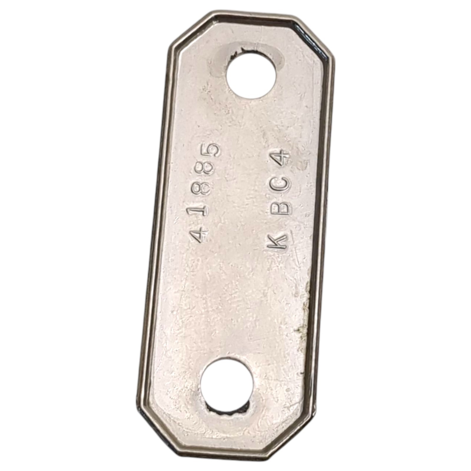 Vintage Silver Tone Drawer Knobs Back Plate Rectanglev1 2.5″” x 0.75″ KBC 41885