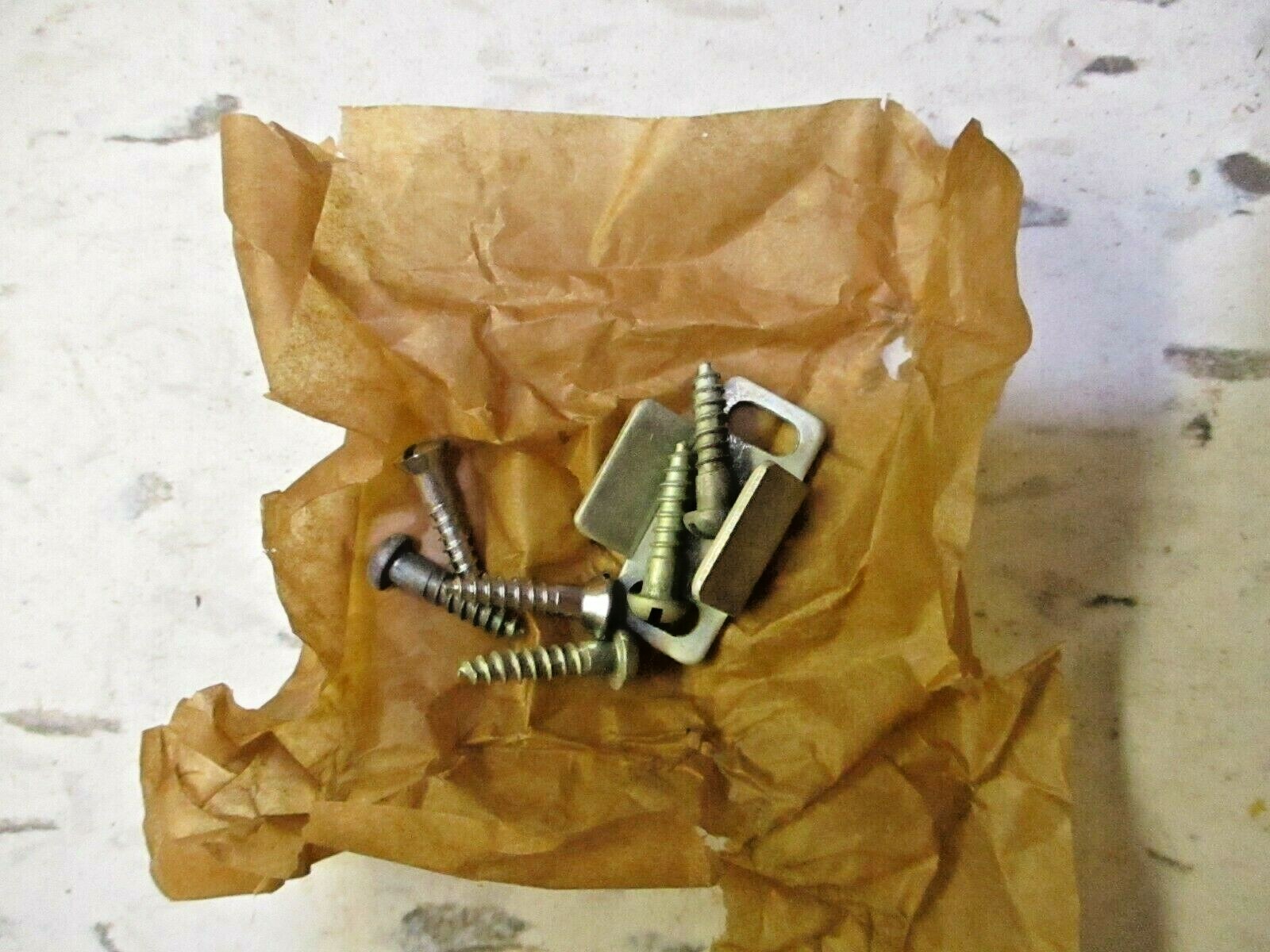 National 707 Stair Stepped 1940 Chrome Mechanical Cabinet Door Pull Latch 1 MCM