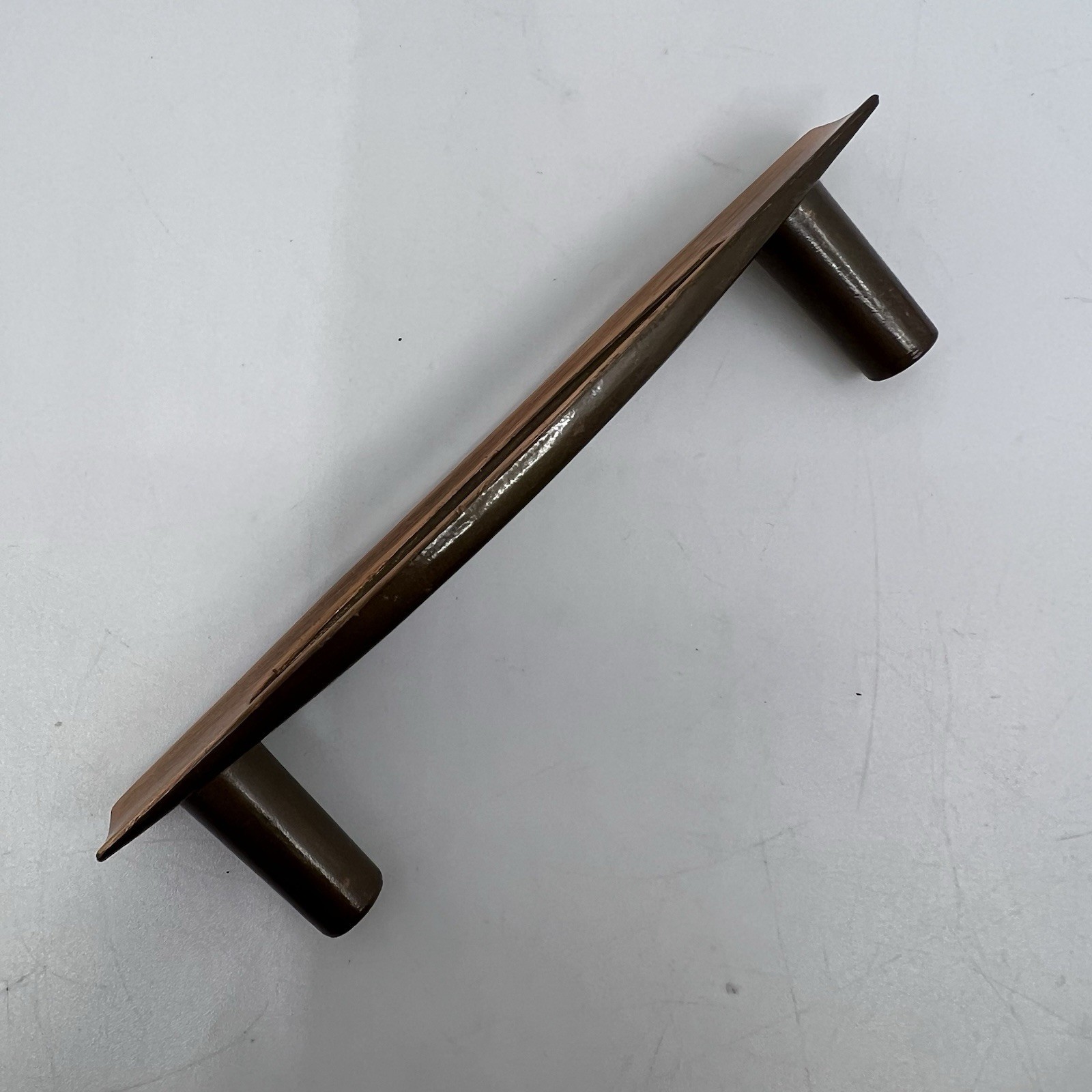 AJAX Nordic Modern Copper Drawer/Door Pull Handle 3” Centers | Vintage, MCM, NEW