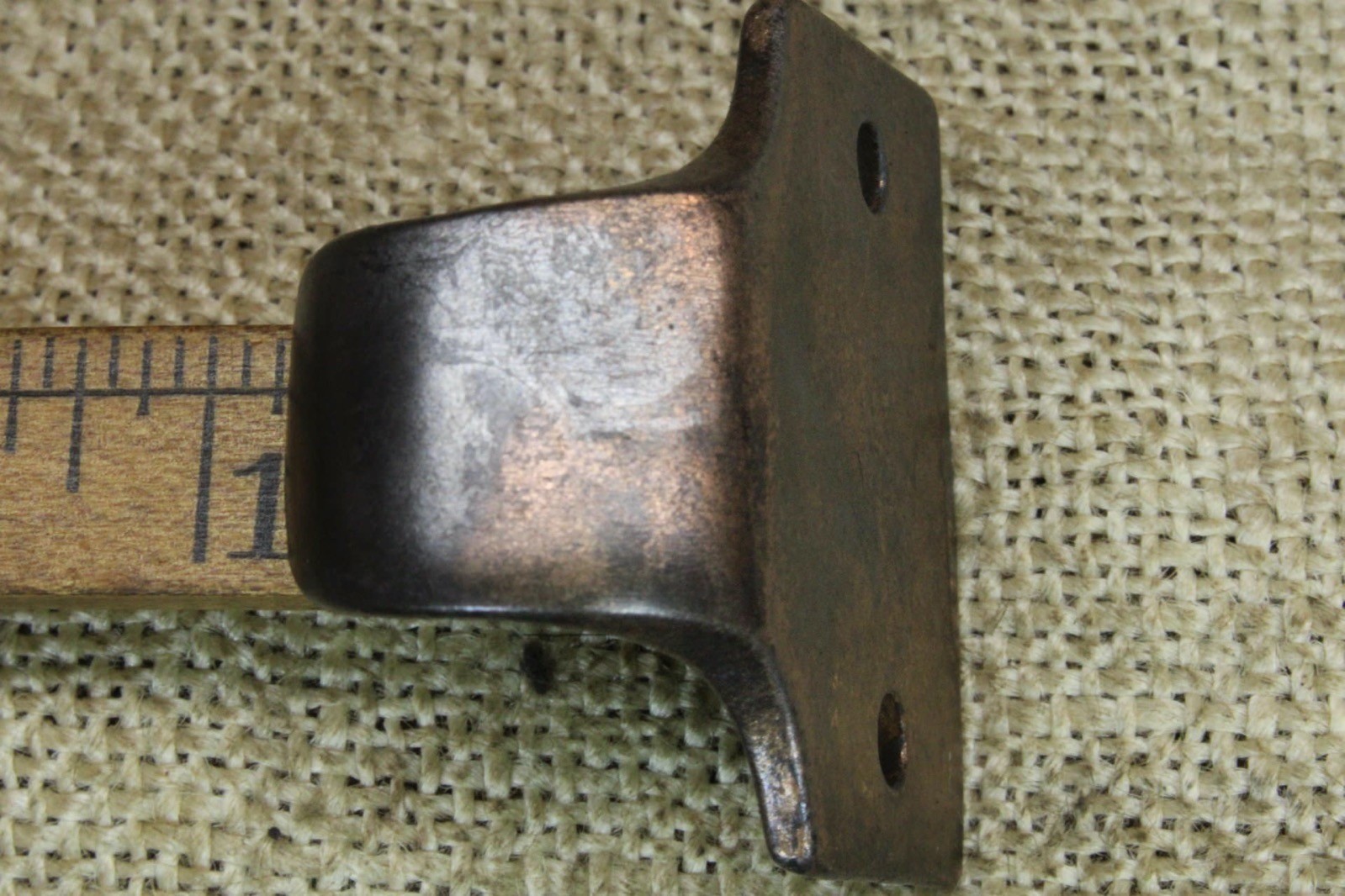 2 Old Window Sash Lifts Pulls Cast Iron light Copper Bronze Victorian Windsor