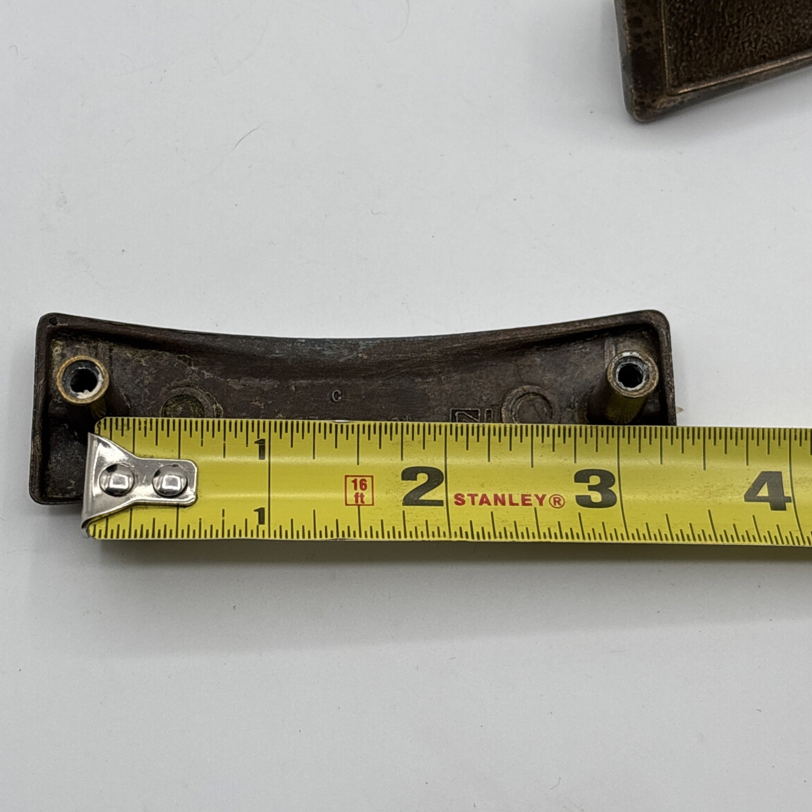 Vintage MCM Copper Tone Drawer Pull Cabinet Door Handle Lot of 21 | 3” Centers