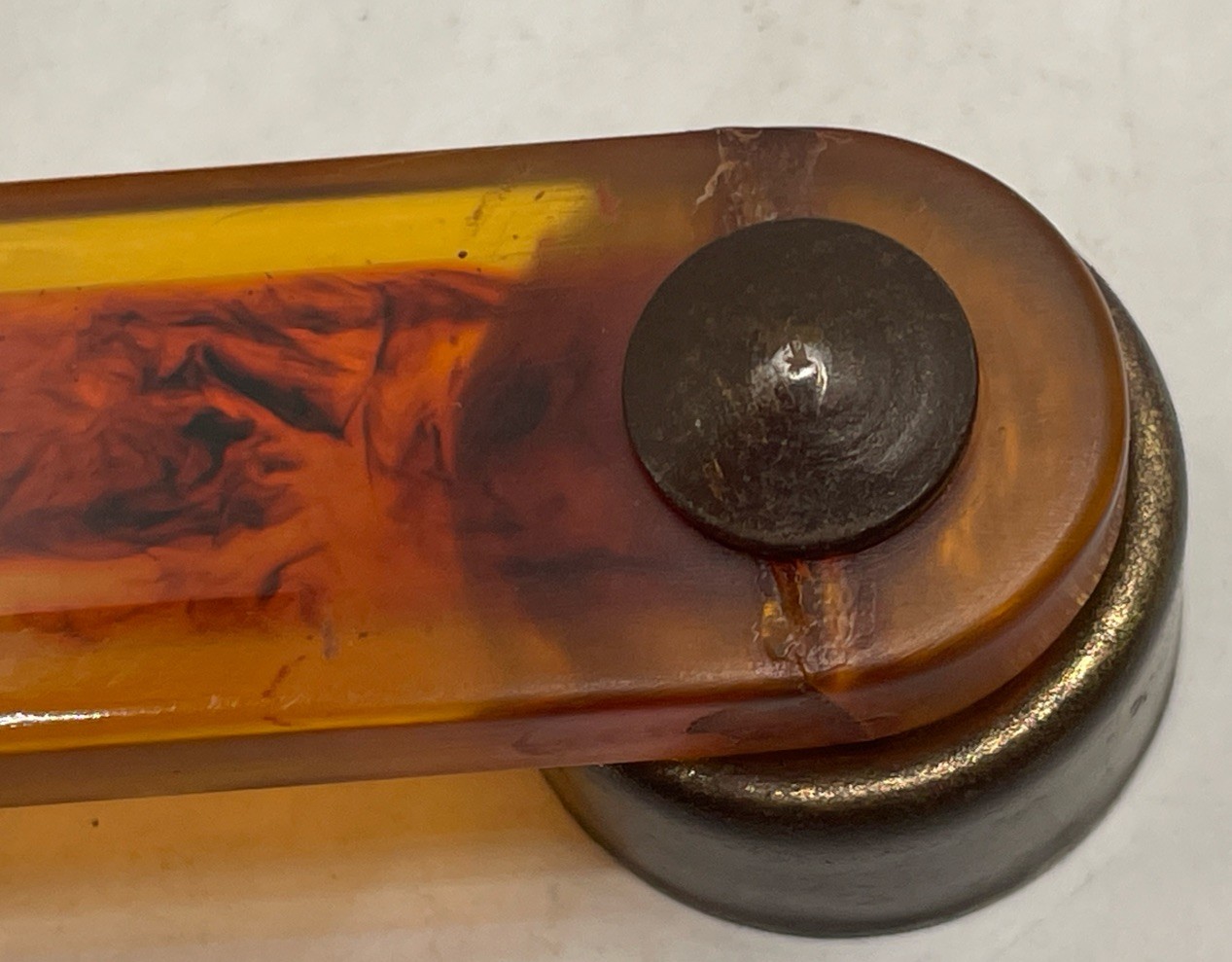 Vintage Art Deco Bakelite Drawer Pulls, Bar Pulls