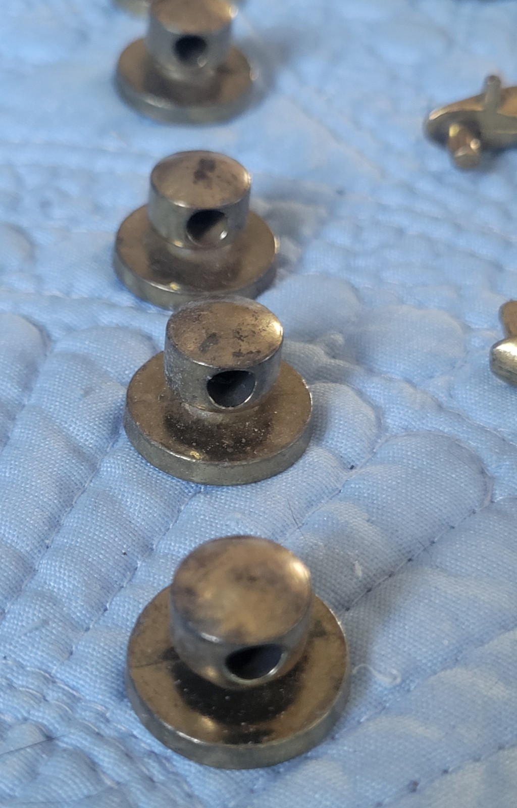 Lot Of 12: Vintage Keeler Brass Co KBC Ring Pull Drawer Handles N09175 Hardware