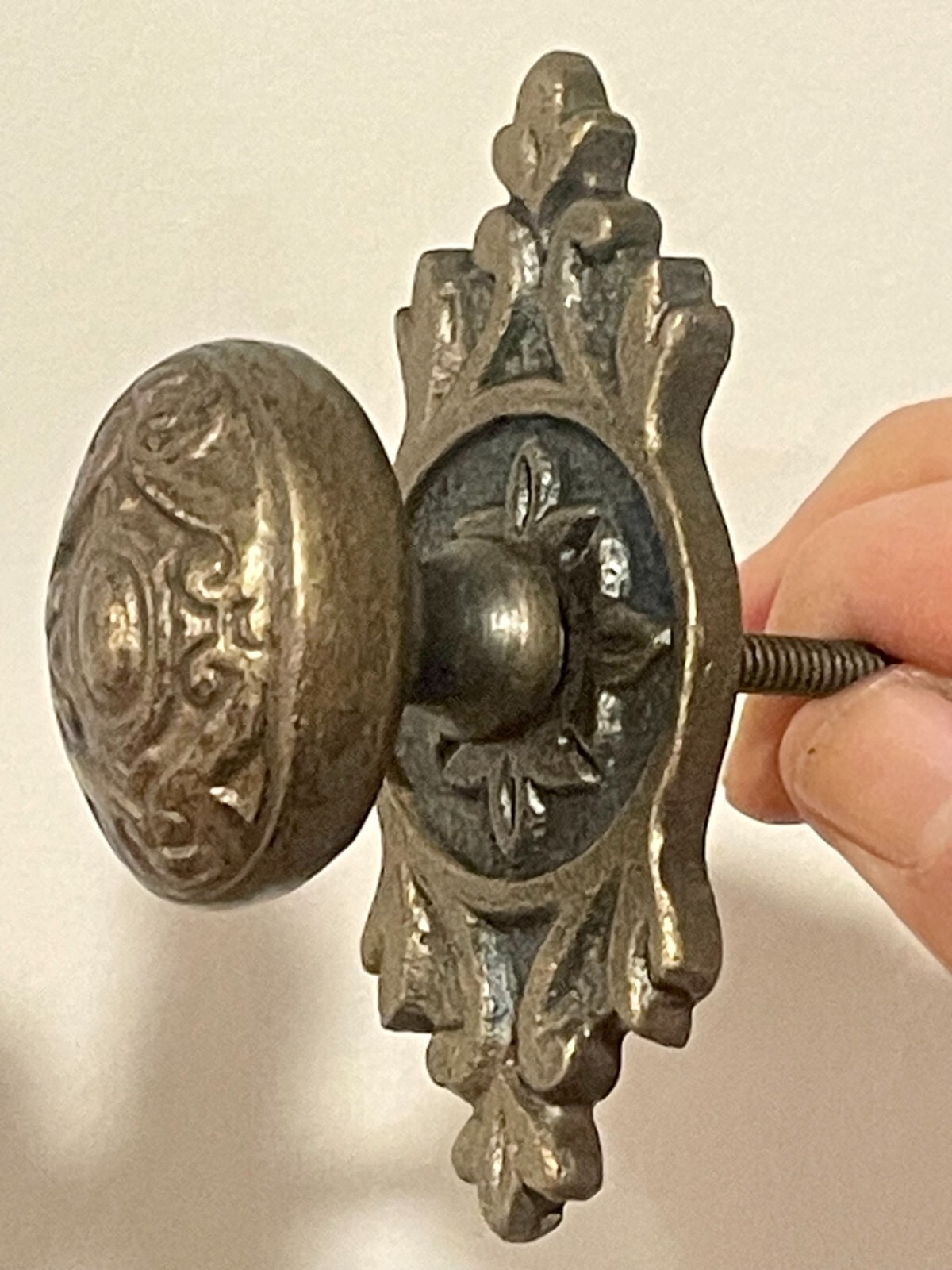 Knob Gold ANITQUE-Brass IRON Drawer Pull Hardware Cabinet Door Bathroom Kitchen