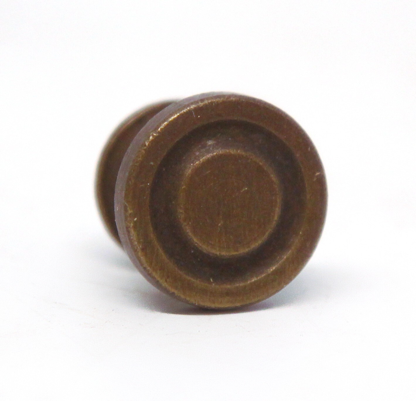 Vintage 0.5 in. Round Barrister Bookcase Drawer Cabinet Knob