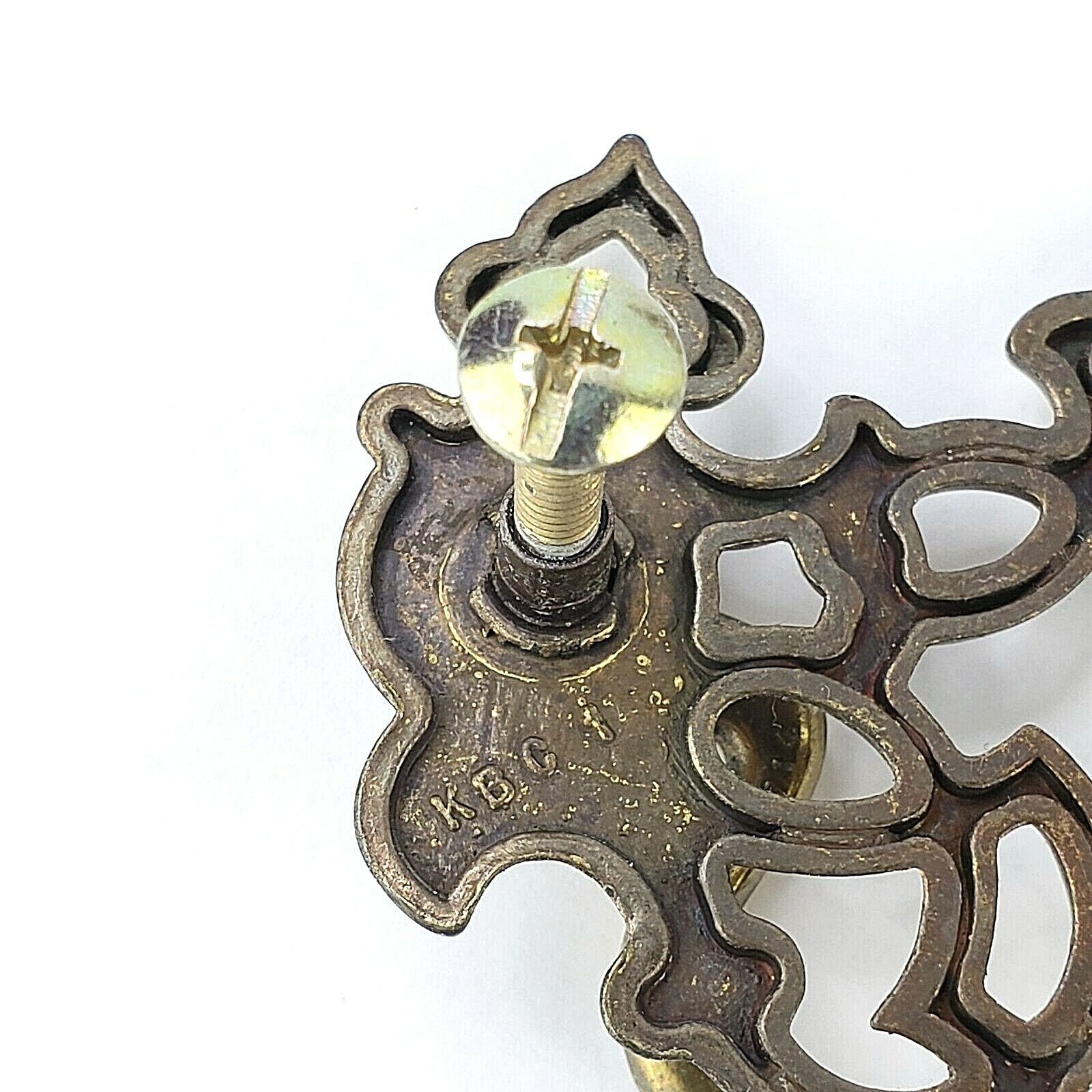 Keeler Brass Drawer Pull Drop Bail Handle Chippendale Lot 10 KBC 2 No 8310