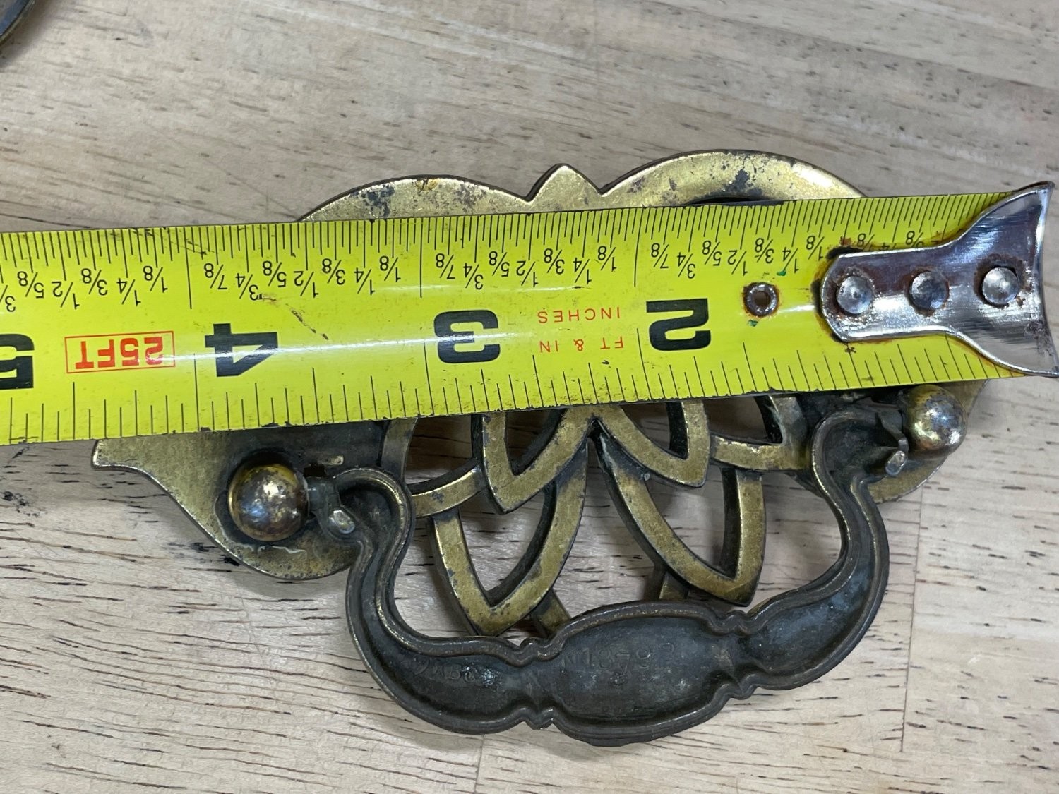 Keeler Brass Company N-1879 Drawer Pull 3 in Center Gold (3x)