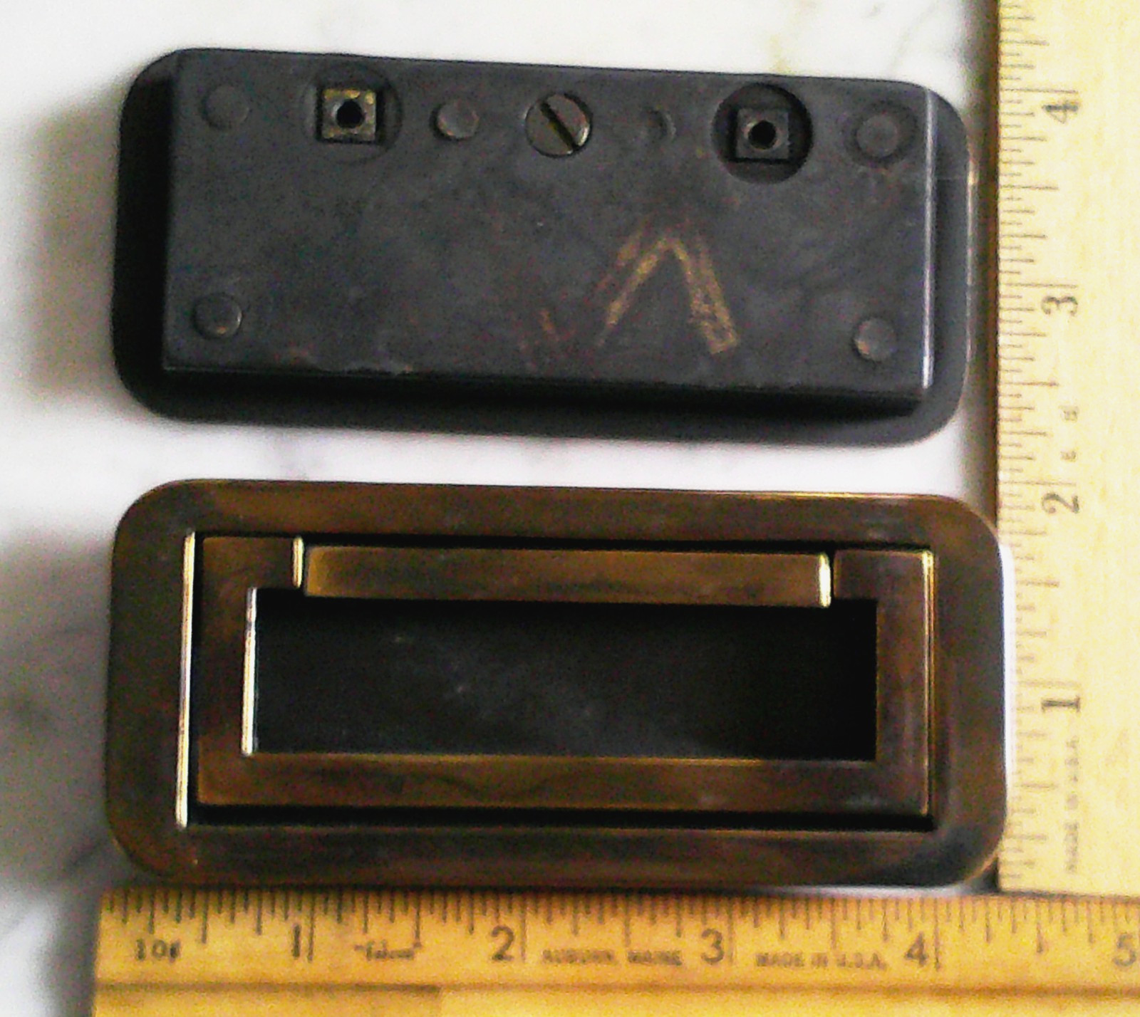 Drexel Dynasty Et Cetera Asian Campaign Drawer Pull Handle CHC E5250 Vintage L2