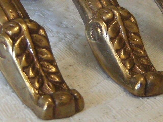 Solid brass vintage drawer pulls cabinet door handels polished and very nice