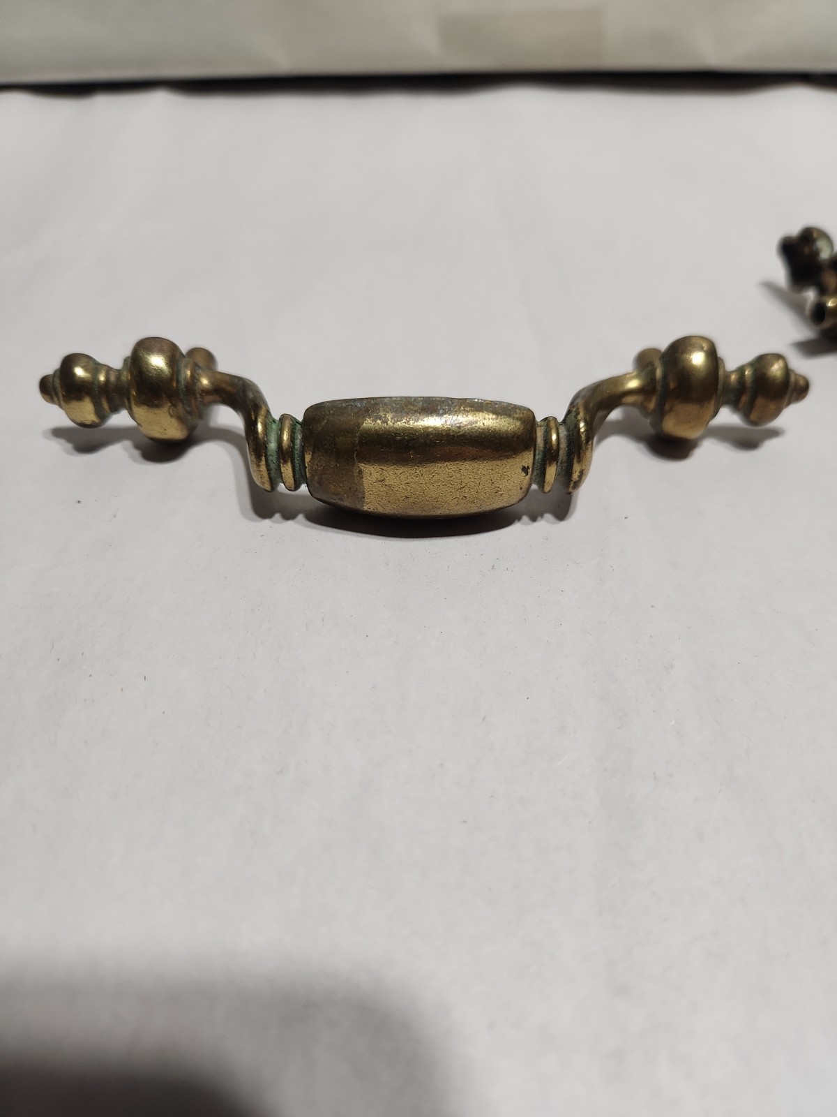 Vintage Keller Brass Co. Drawer Pulls Set Of 6.