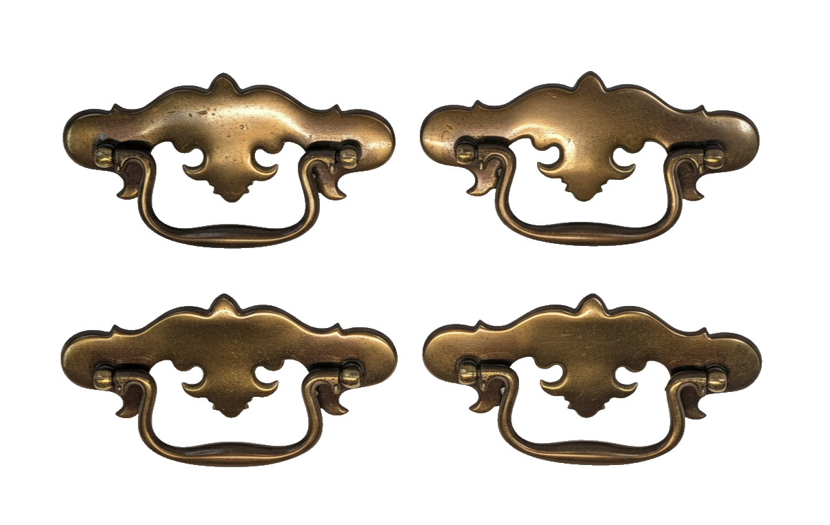 5.75″ KBC Keller Brass Company Drawer Pulls 4695 Chippendale Batwing Queen Ann