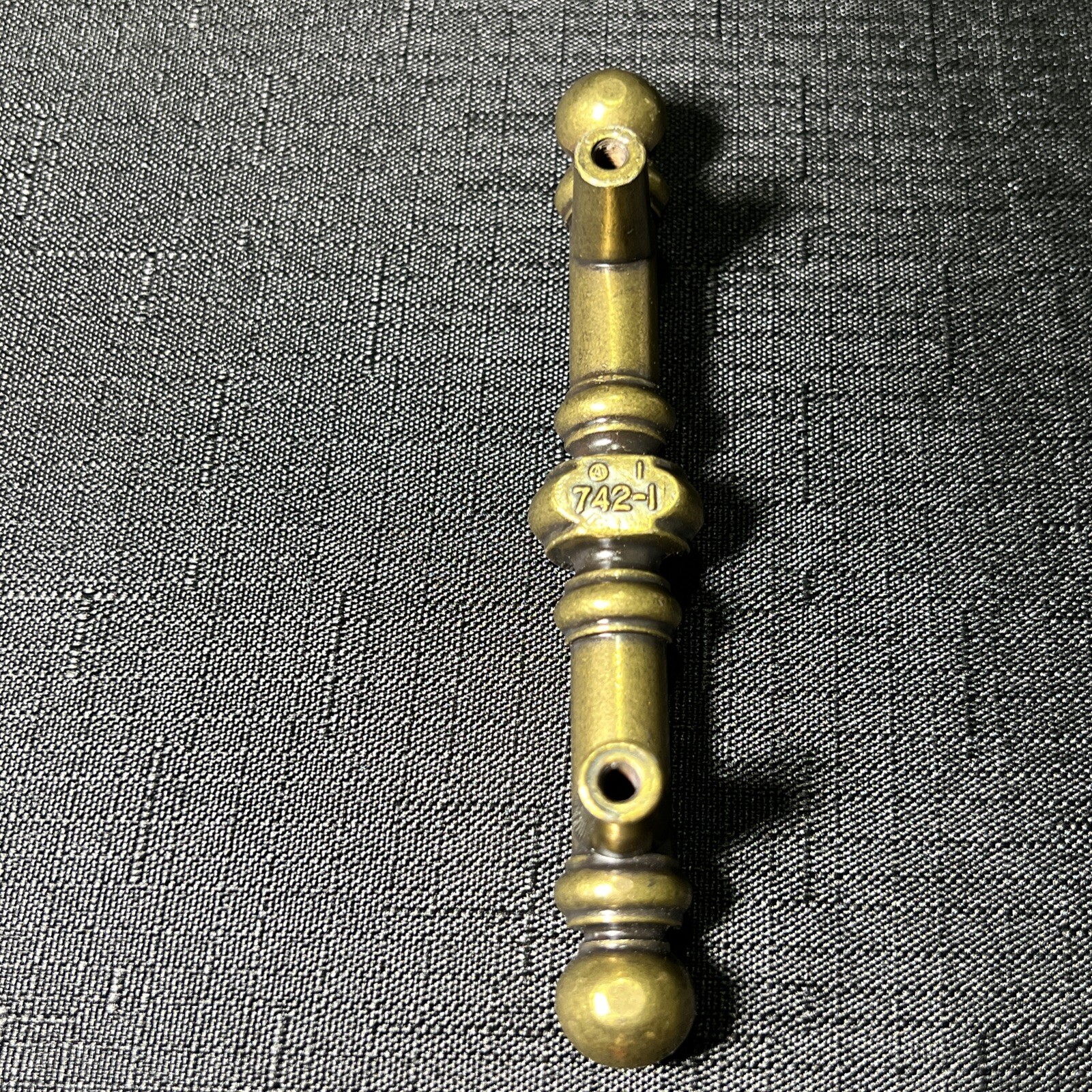 NEW Amerock Vintage Cabinet Handle Drawer Pull Burnished Brass /Zinc 5 1/8 742-1