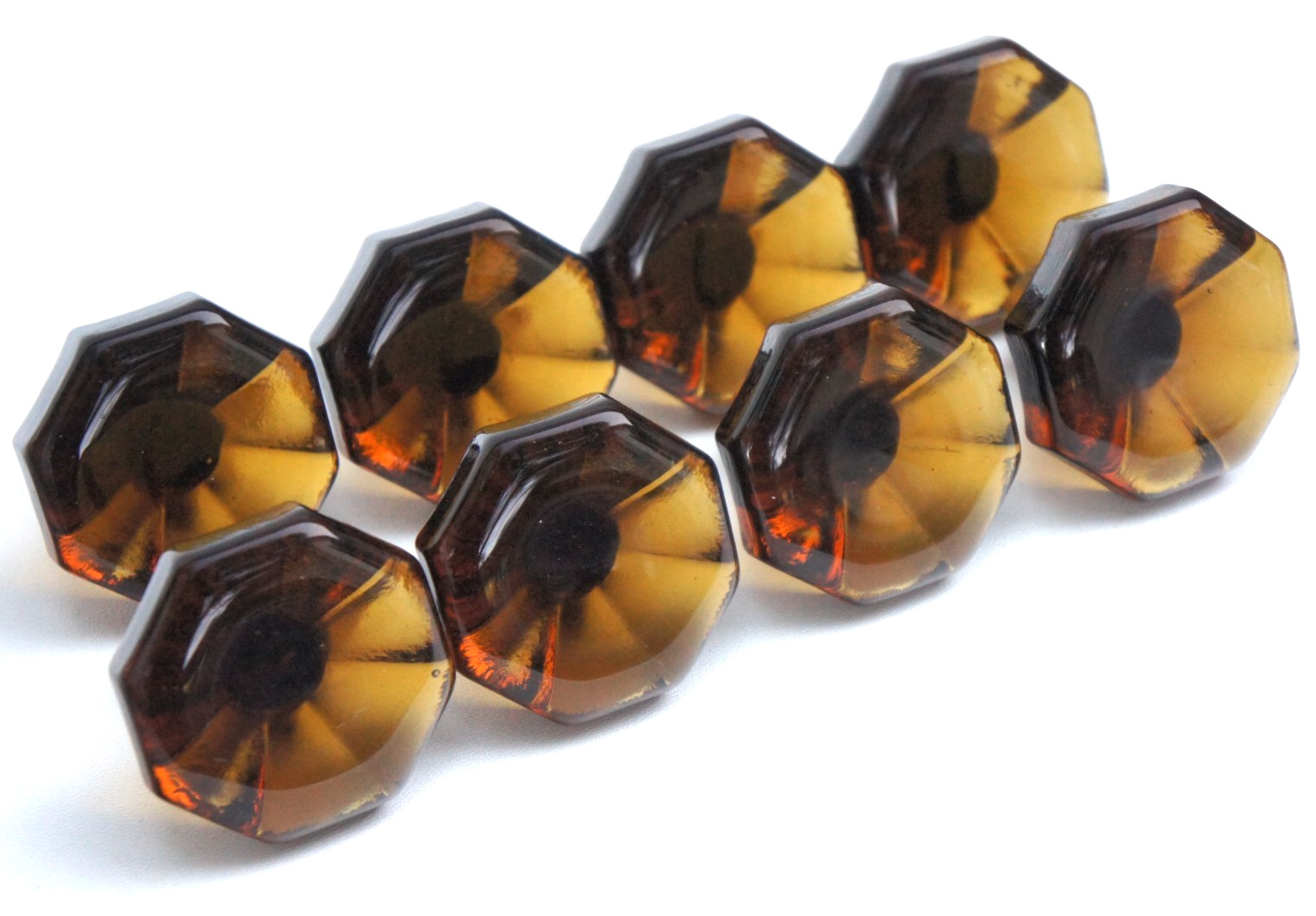 Verrina Large Glass Drawer Pulls Knobs Made in Sweden