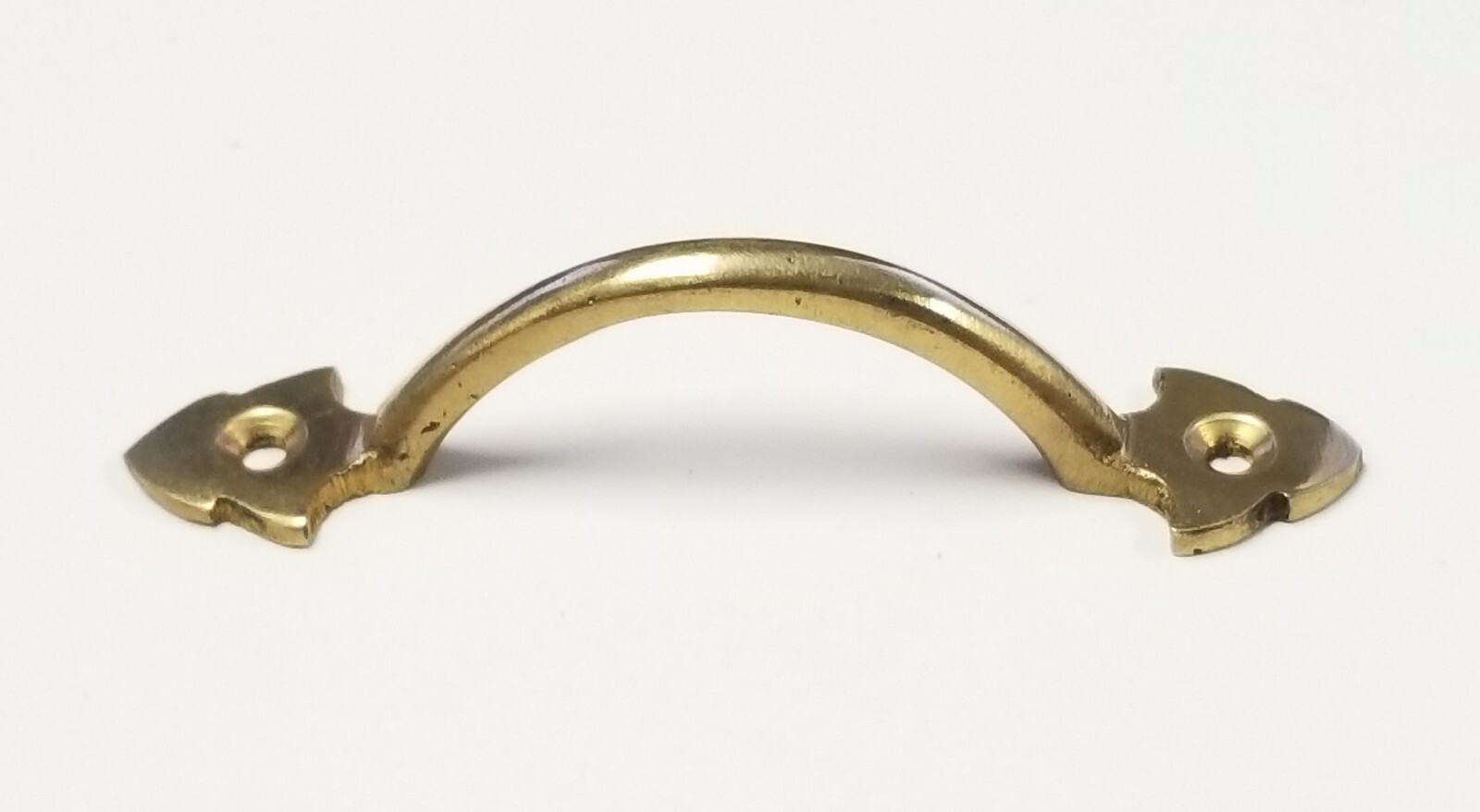Vintage Solid Brass Drawer Cabinet Bar Pull SINGLE ONLY NOS 2 1/2″