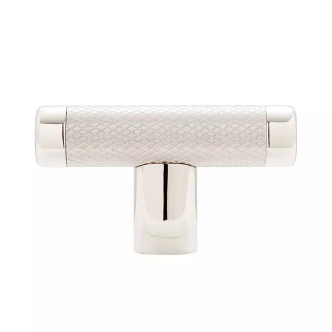 Jerico Cabinet Knob – Polished Nickel/Stainless Steel