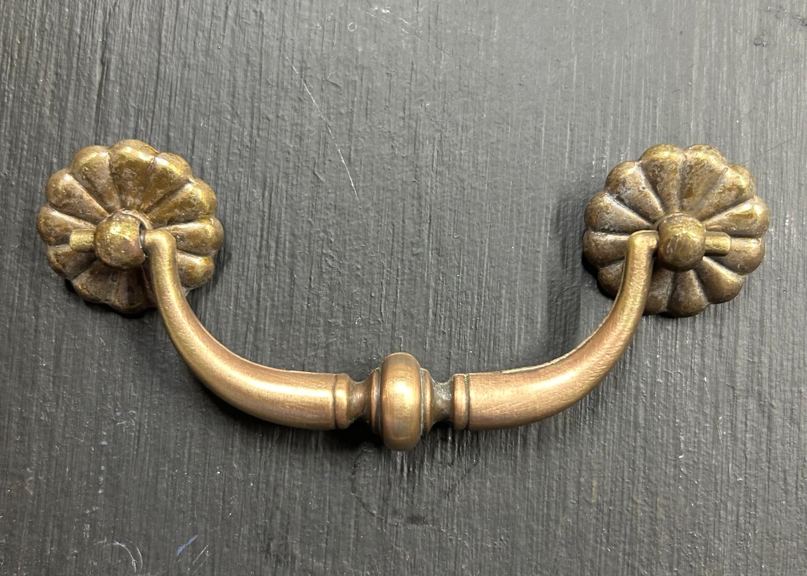Keeler Brass Company antique drawer pulls x6