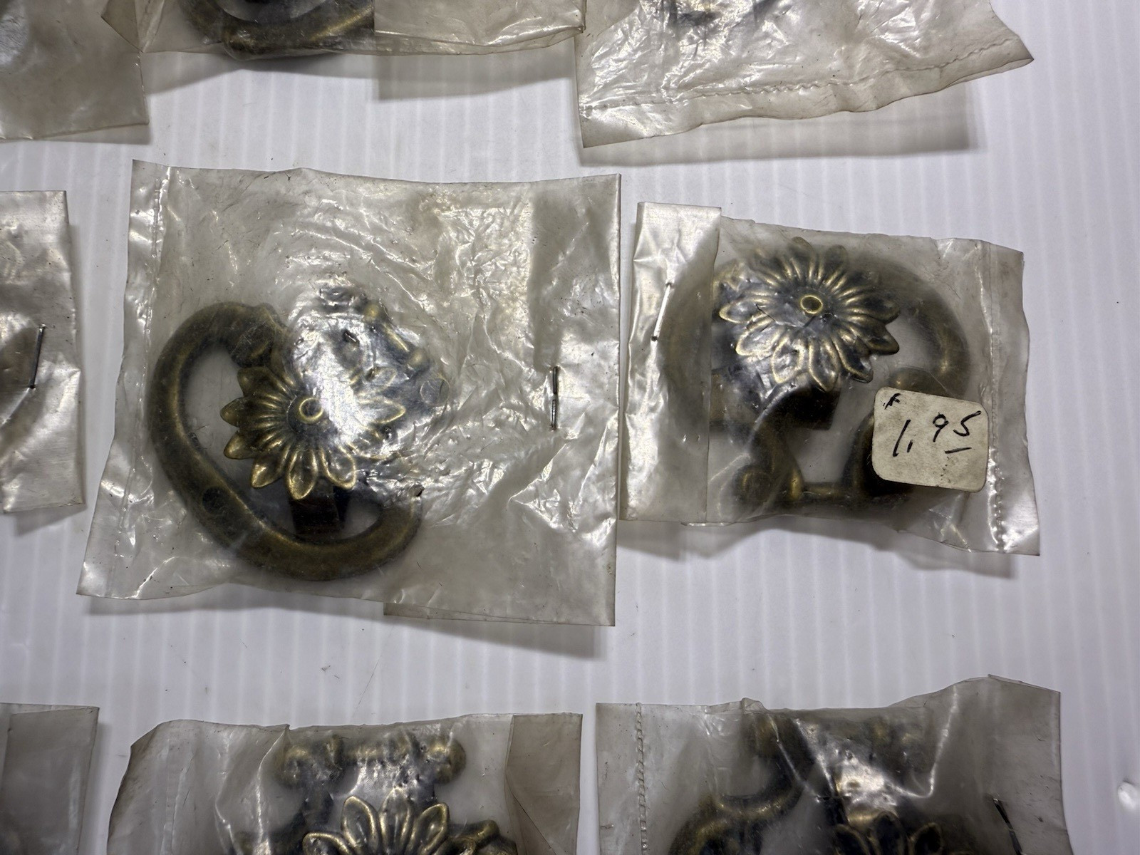1970’s-90’s CAMPER Vintage Drawer Pulls Handles LOT of 20 –RARE Bronze Tone