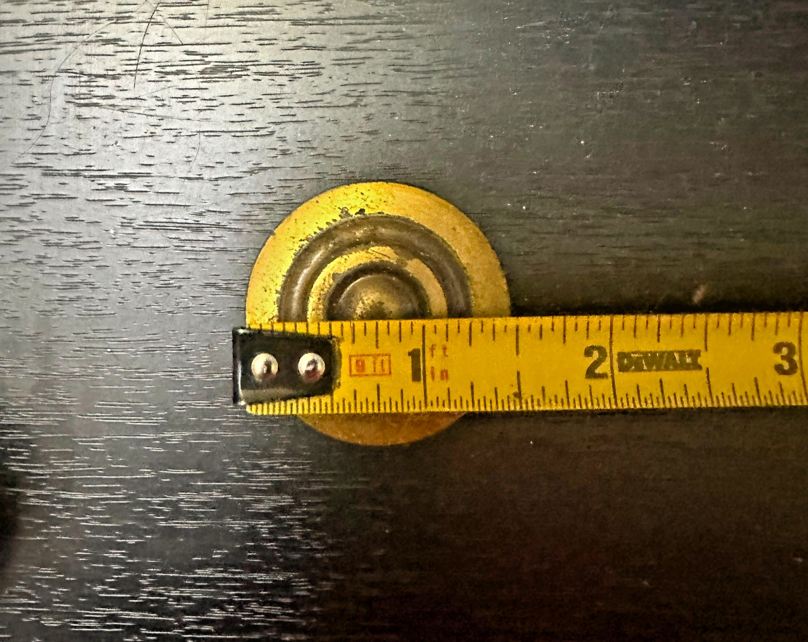 ‎Vintage Burned Bronze Drawer Pulls Knobs – 1.5in Bullseye Mid-Century Hardware