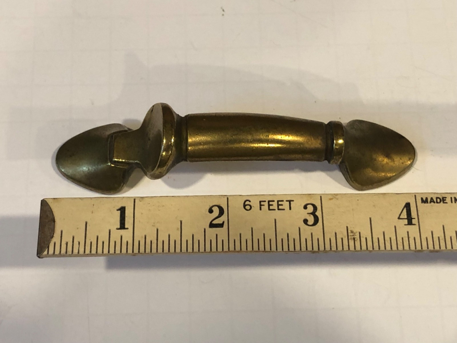 Vintage Brass Drawer Pulls Handles Knobs Cabinet Lot of 35
