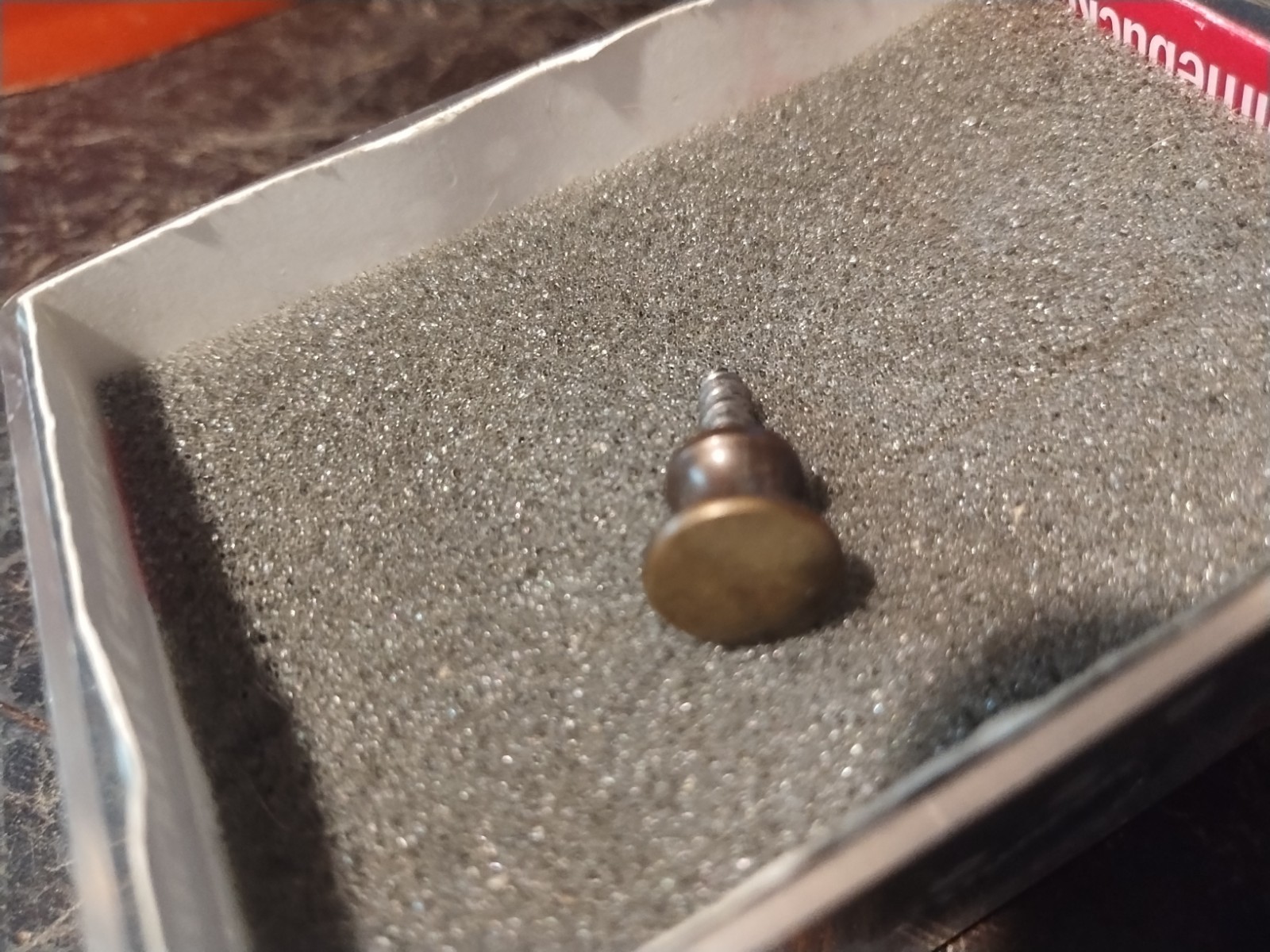 1 Solid Brass Stacking Barrister Bookcase Hoosier 1/2″ Knob Pull