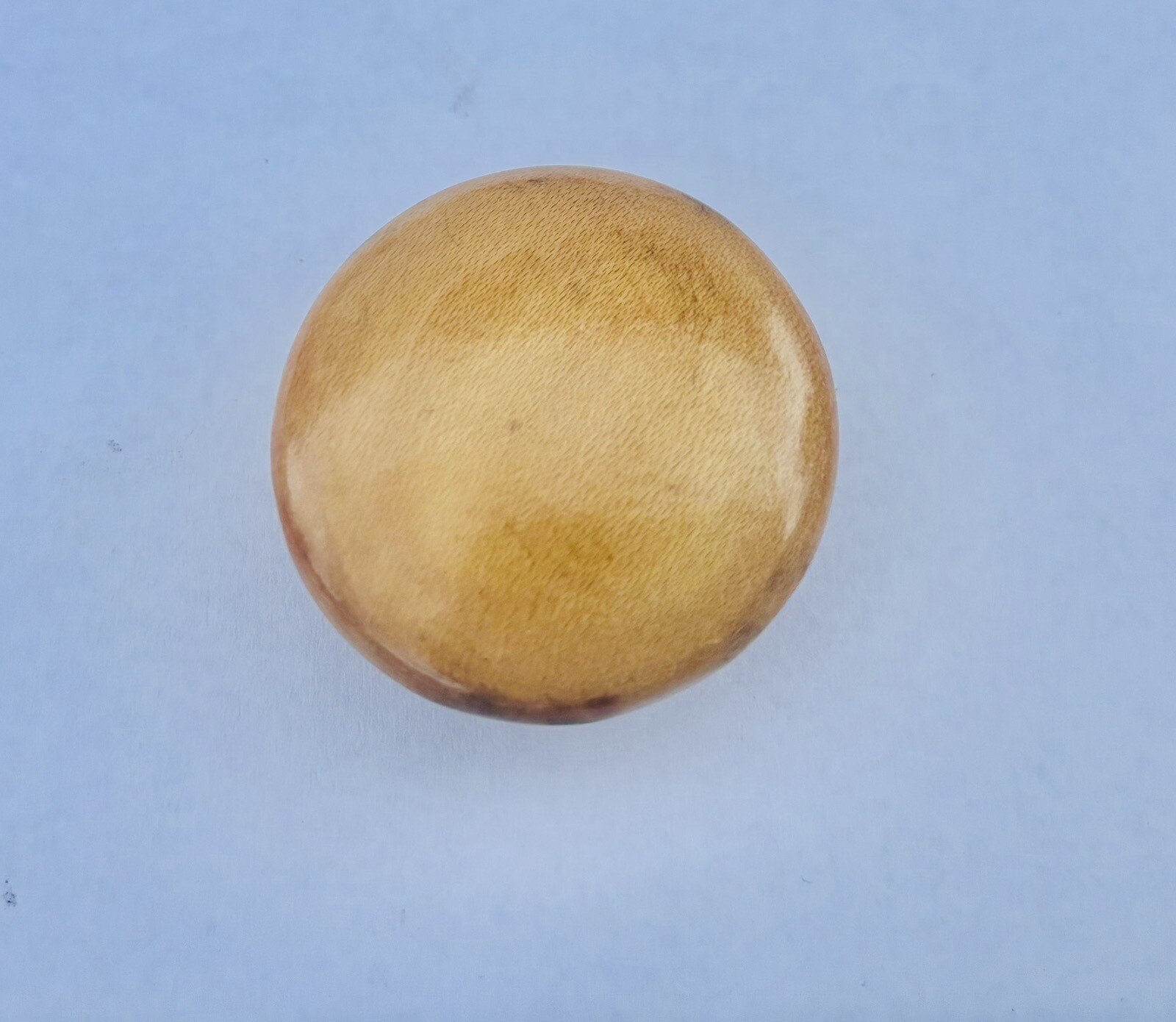 1.5” Dia. GORGEOUS & RARE Antique Hardware Maple Birch Mushroom Drawer Pull Knob