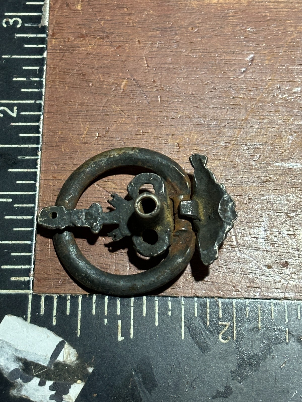 Vintage Ornate Drawer Ring Pull Drop Bail