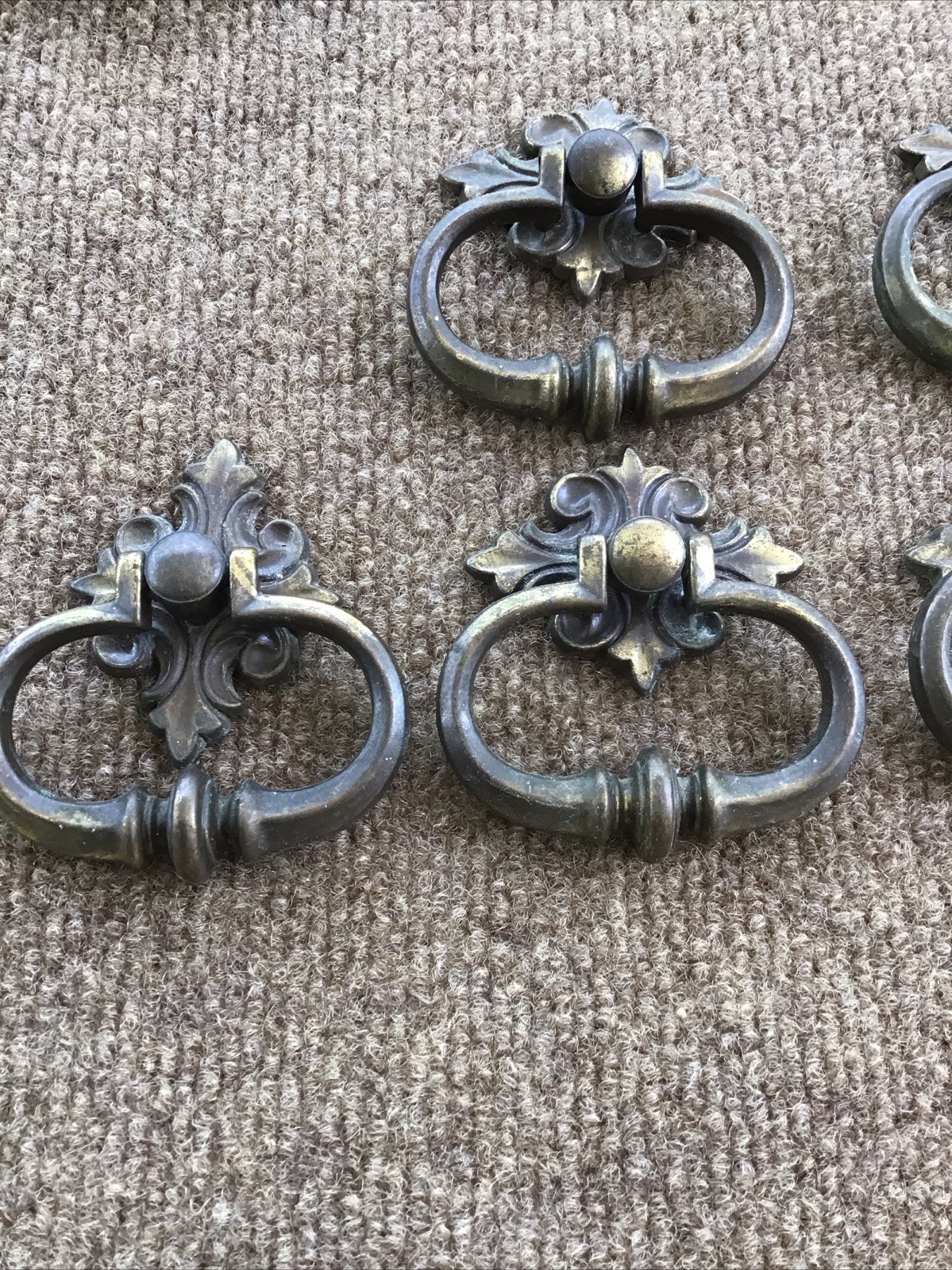 Lot of 5 Amerock Heavy Drop Bail Drawer Dresser Pull Handles 1460 / 1461 Canada