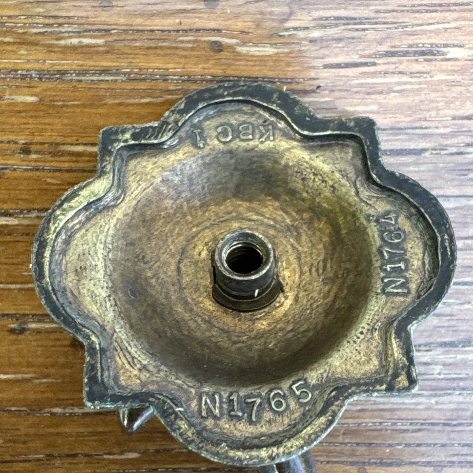Drexel Guildhall Drawer Pull For Vintage Dresser Nightstand Credenza MCM Brass