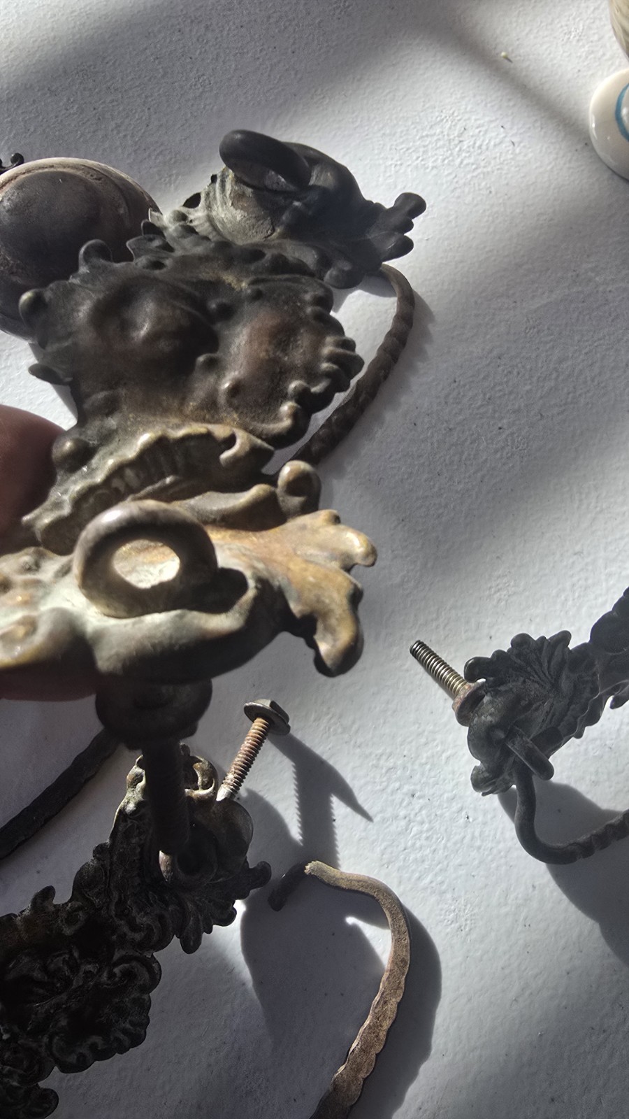 Lot of Mixed Antique/Vintage Hardware Rusty Crafting