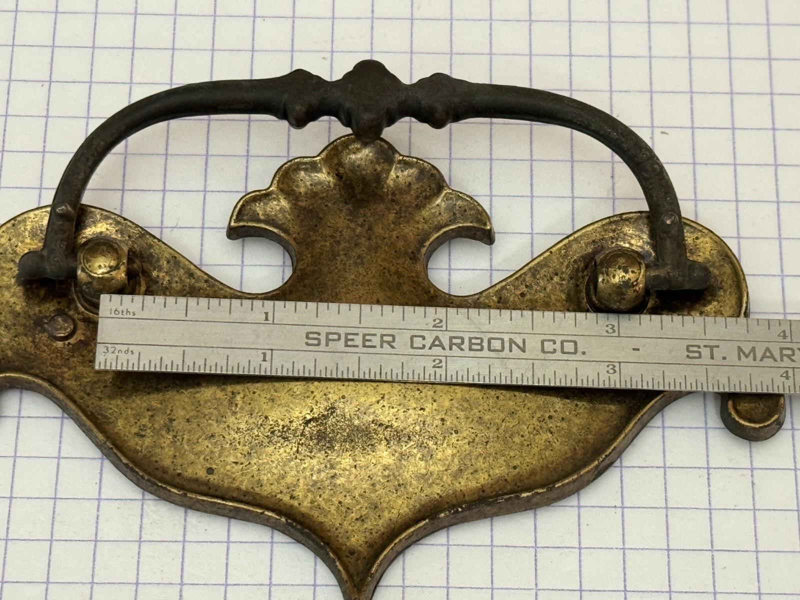 Original Ethan Allen Classic Manor Heirloom 3″cc Drawer Pull Handle KBC N609