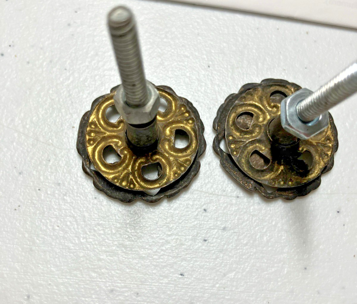 Antique Vintage Drawer Drop Ring, Knots And Miscellaneous Lot of 10