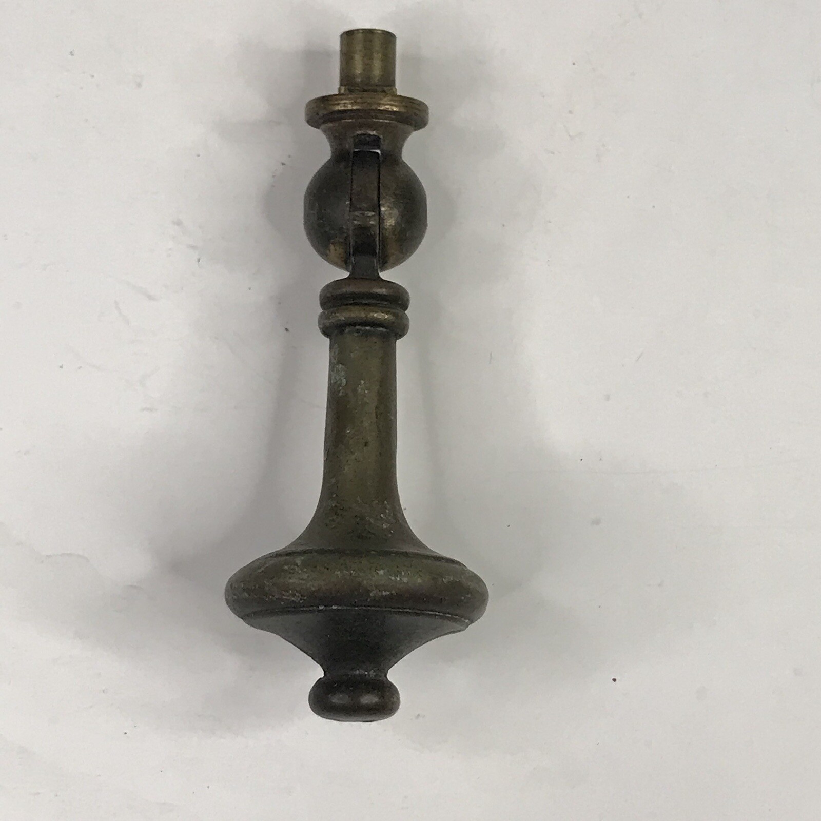 Drexel Esperanto Drawer Pull Teardrop Dresser Nightstand Pull Backplate Vintage