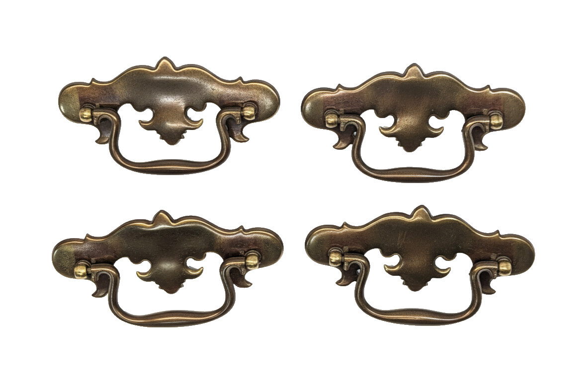 5.75″ KBC Keller Brass Company Drawer Pulls 4695 Chippendale Batwing Queen Ann