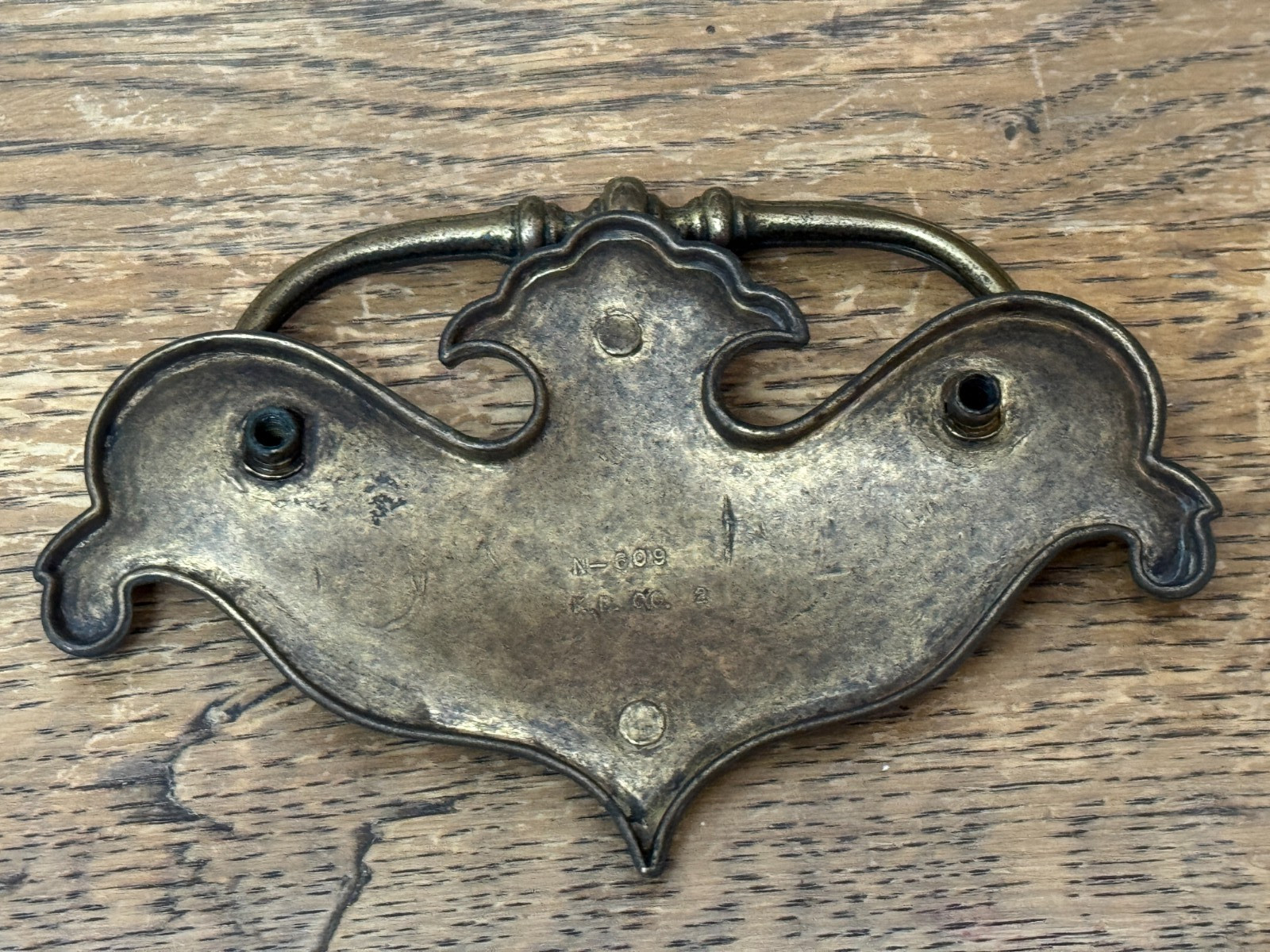 Original Ethan Allen Classic Manor Heirloom 3″cc Drawer Pull Handle KBC N609