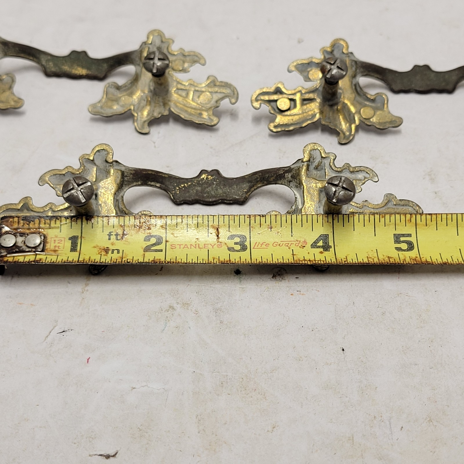 French Provinial Drawer Pull Lot Of 3