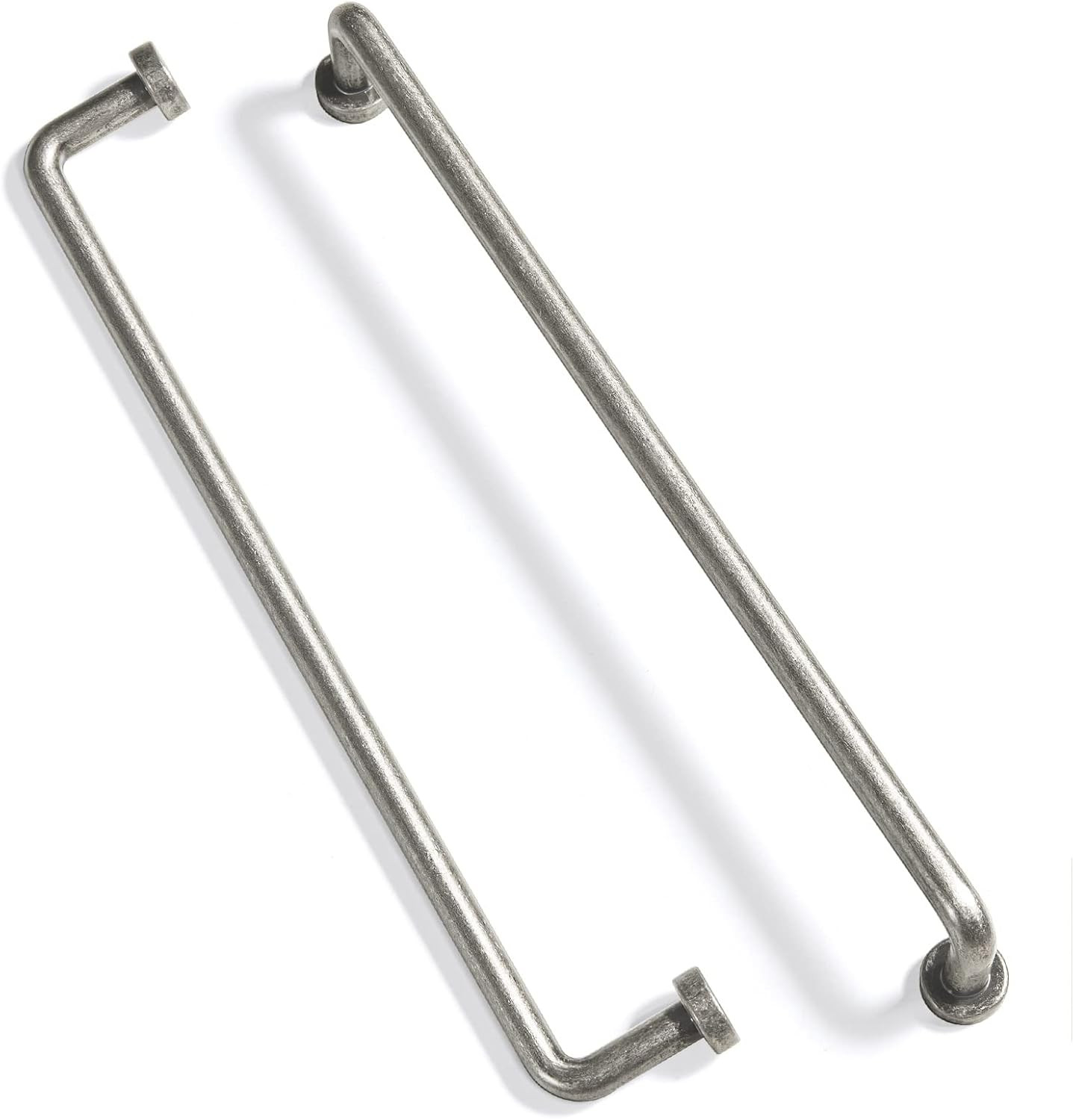 Antique Silver Cabinet Pulls – 6 Pack Vintage Drawer Handles for Home Decor