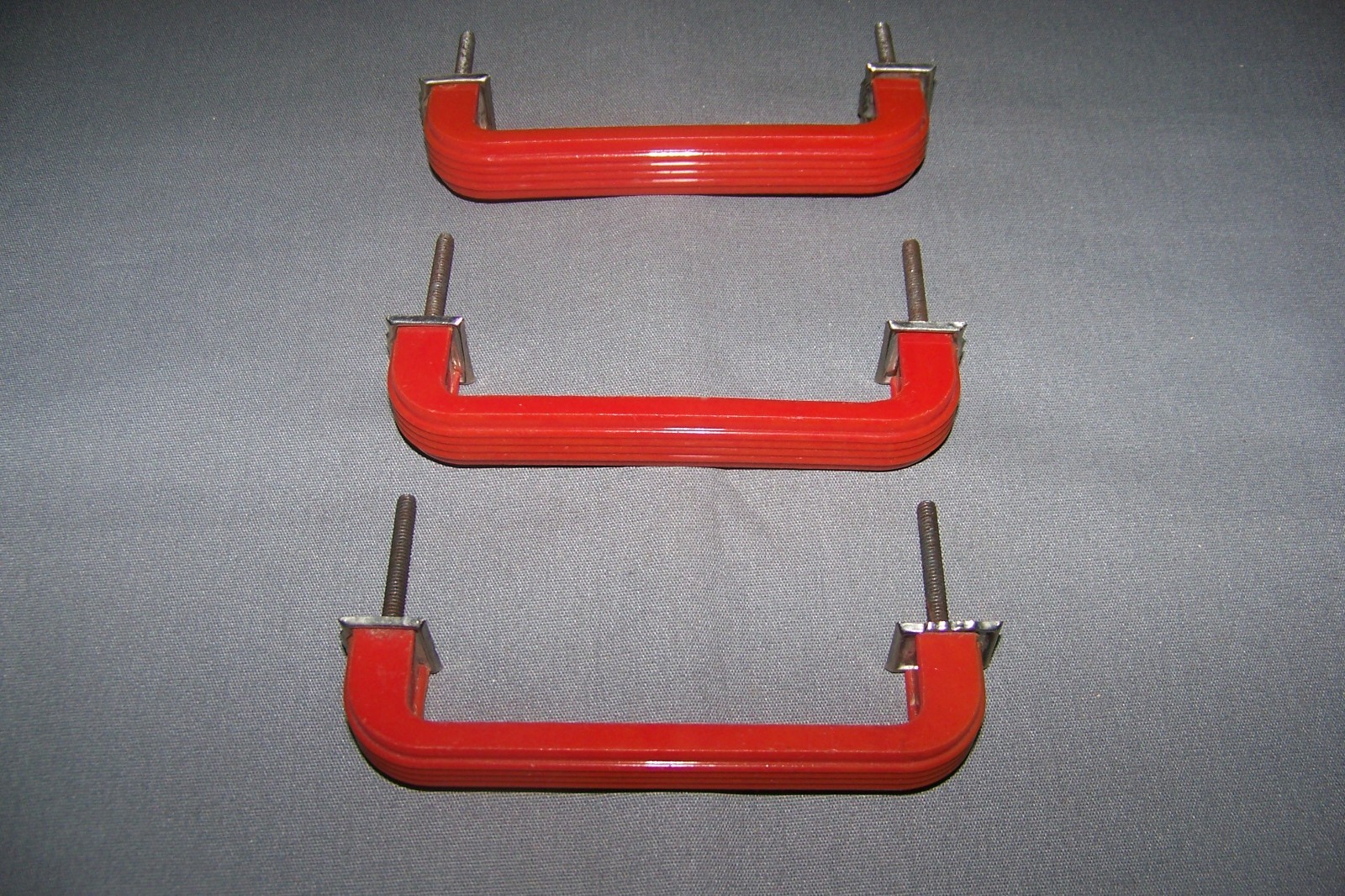 Three, Vintage, Thin, LIGHTWEIGHT, Plastic, Furniture Handles / Pulls – SEE INFO