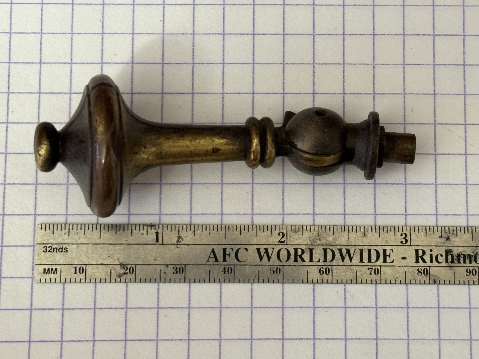Original Large Size Drexel Esperanto Drop Drawer Door Pull KBC N 375