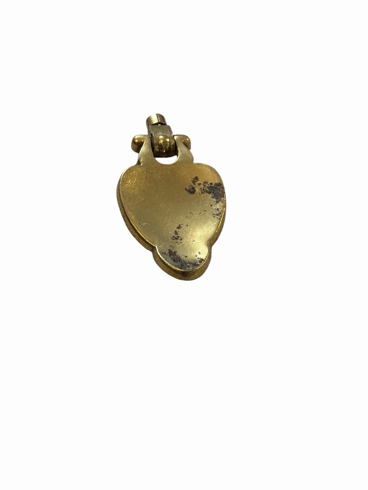 4 Total Vintage Brass Drawer Pulls 2 Piece Pendant Hardware Keeler Brass Co 7653