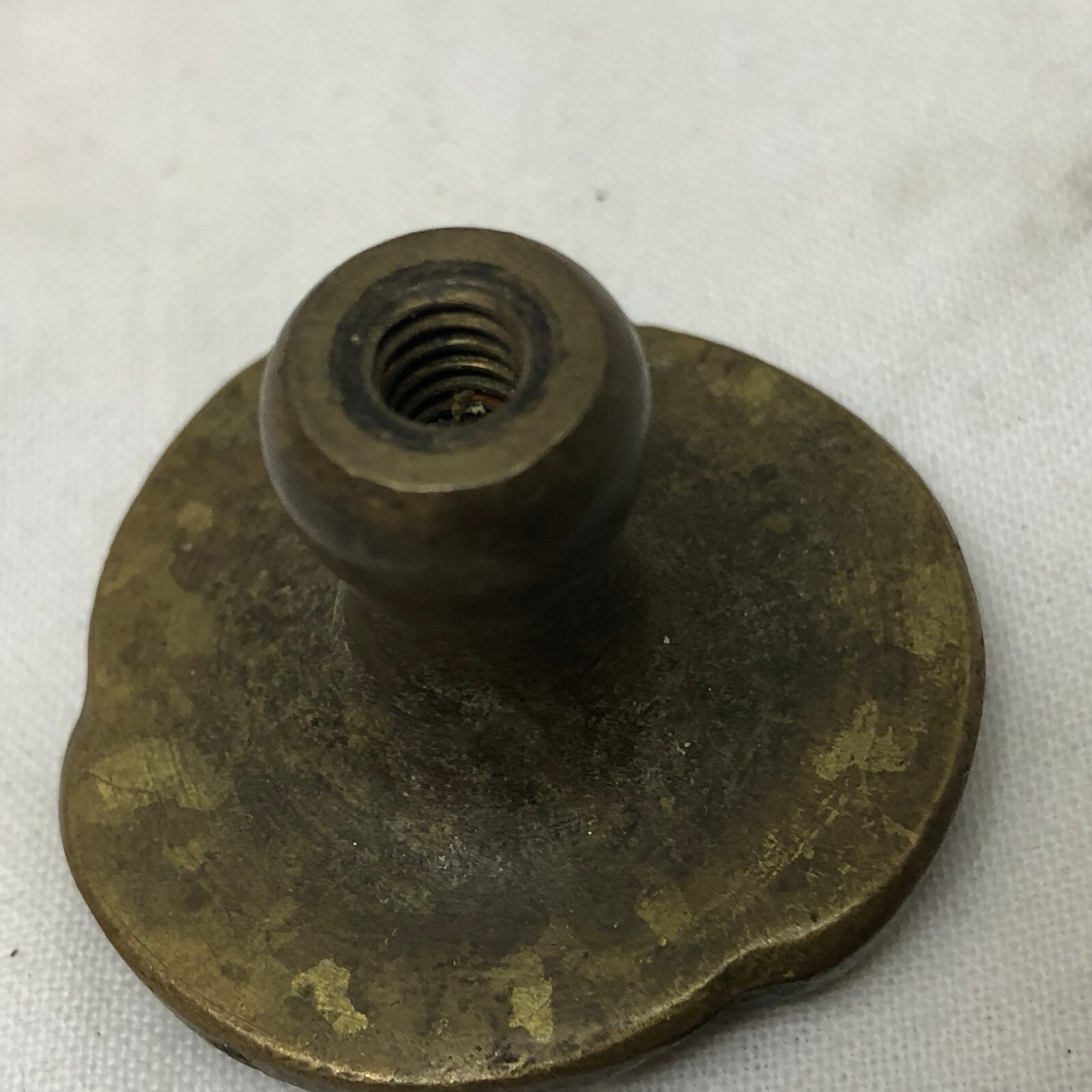 Vintage Small Knob Drawer Door Pull Ornate Furniture Hardware DIY Project
