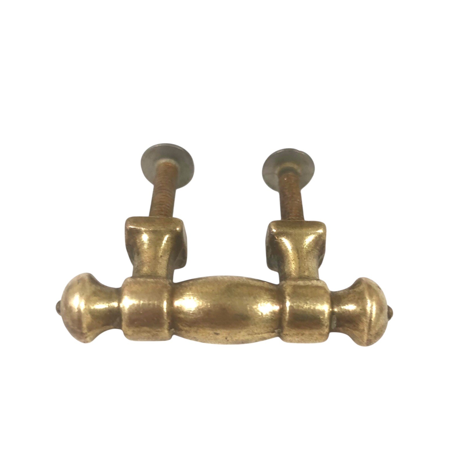 Vintage Drexel Esperanto MCM Dresser Brass Gold Door Pulls Set Of 2 W/ Screws