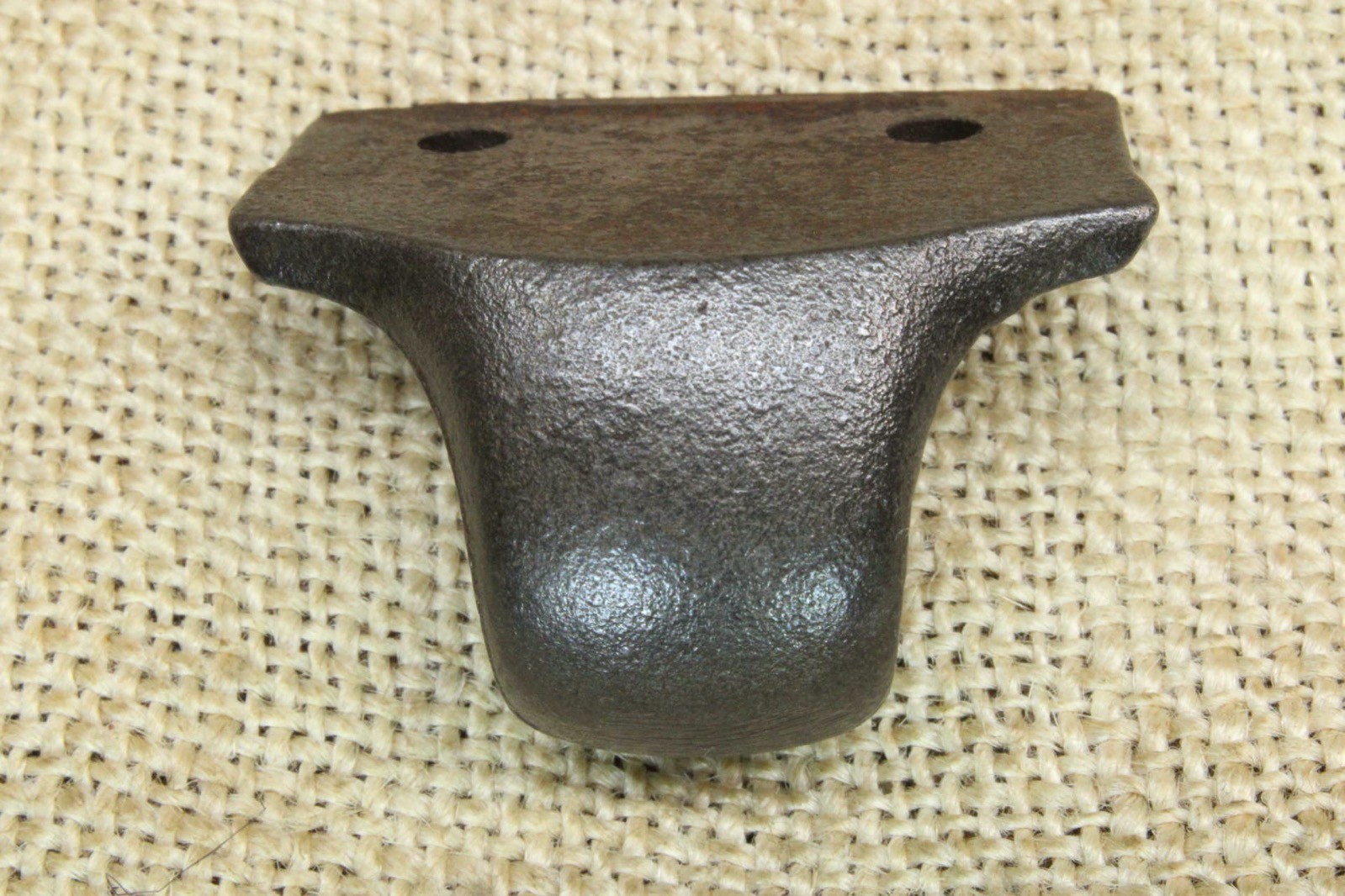 Old Window Sash Lift 1 1/2″ Drawer Pull Handles Smooth Textured Cast Iron